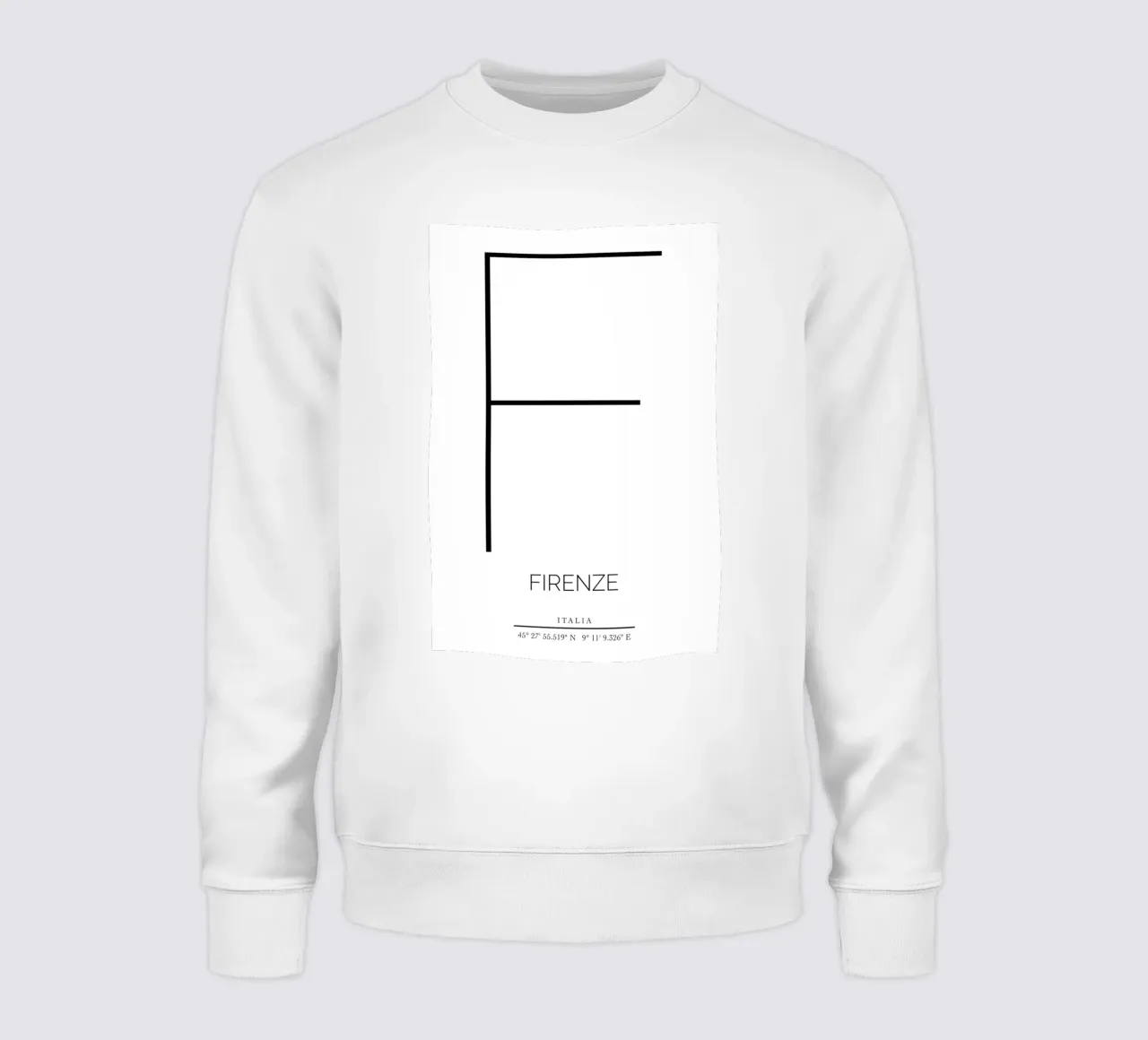 FIRENZE - bianco felpa da CityLights