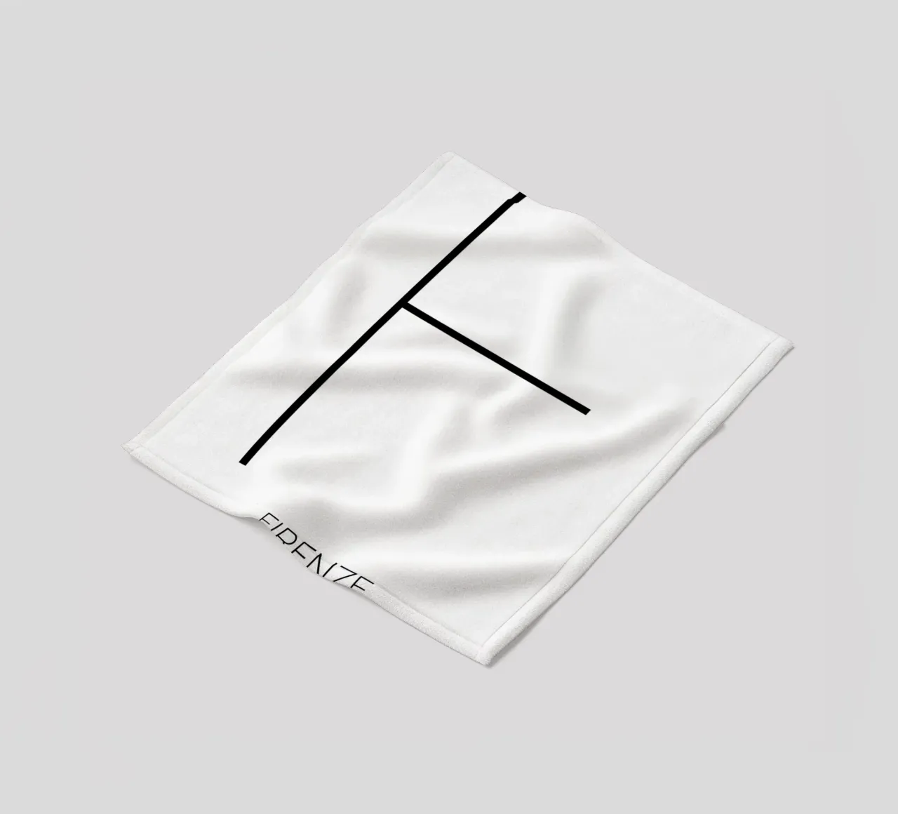 FIRENZE - bianco coperta in pile da CityLights