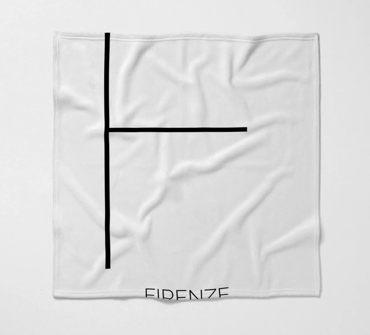 FIRENZE - bianco coperta in pile da CityLights