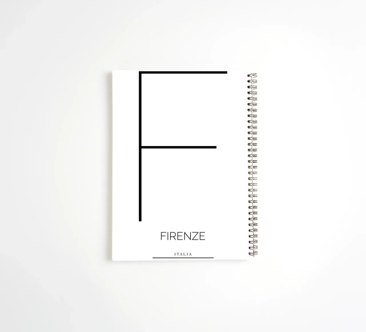 FIRENZE - bianco spiral notebook by CityLights