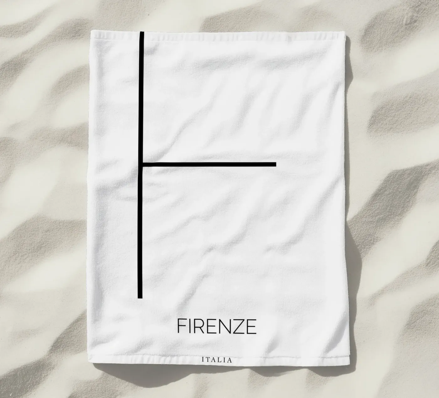 FIRENZE - bianco telo mare da CityLights