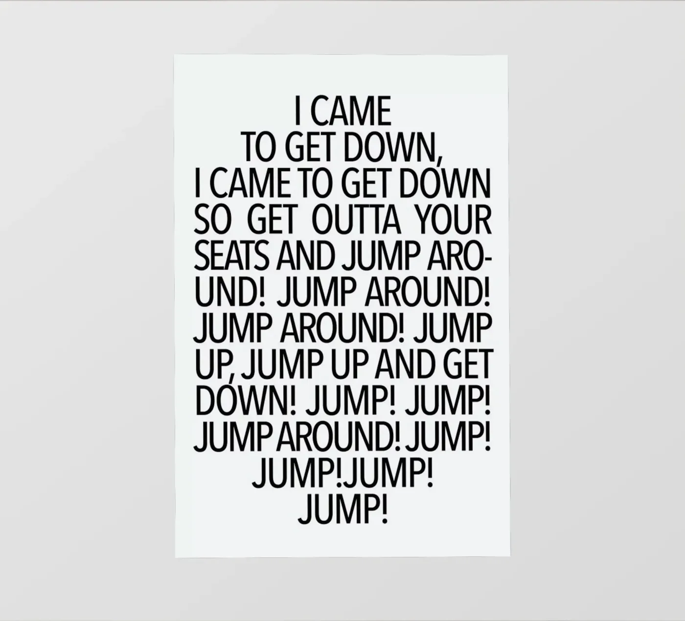 Jump! pellicola backlit da Studio One