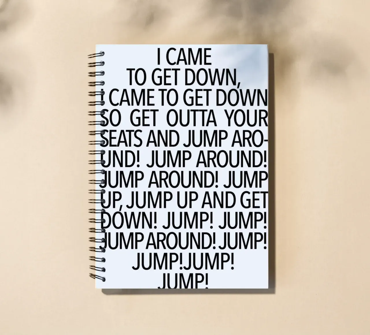 Jump! notitieboek met spiraal van Studio One