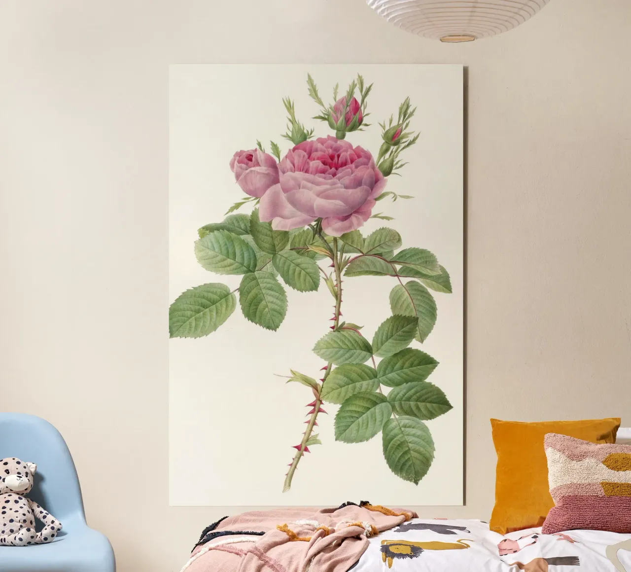 Rosa I alluminio dibond da Jennifer