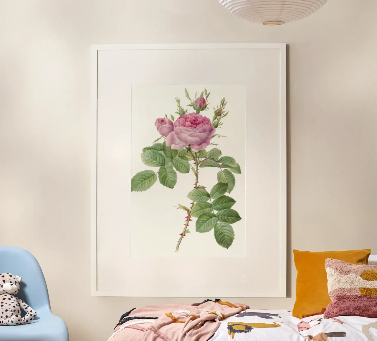 Rosa I carta hahnemühle da Jennifer