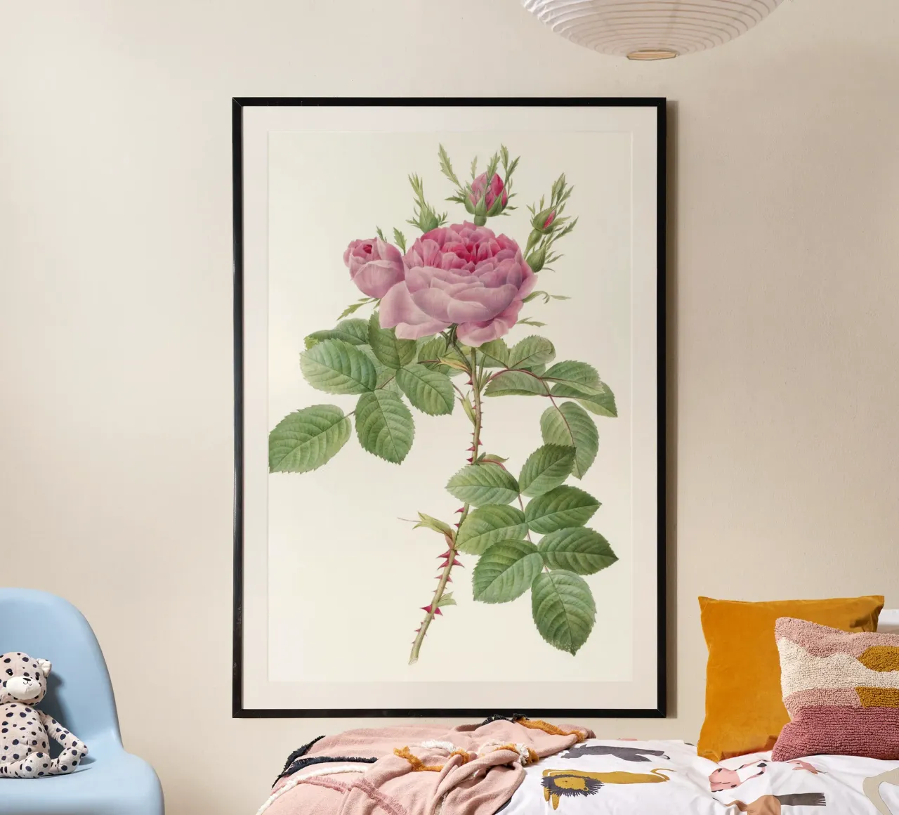 Rosa I carta hahnemühle da Jennifer