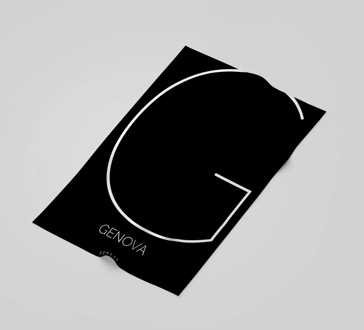 GENOVA - nero telo mare da CityLights