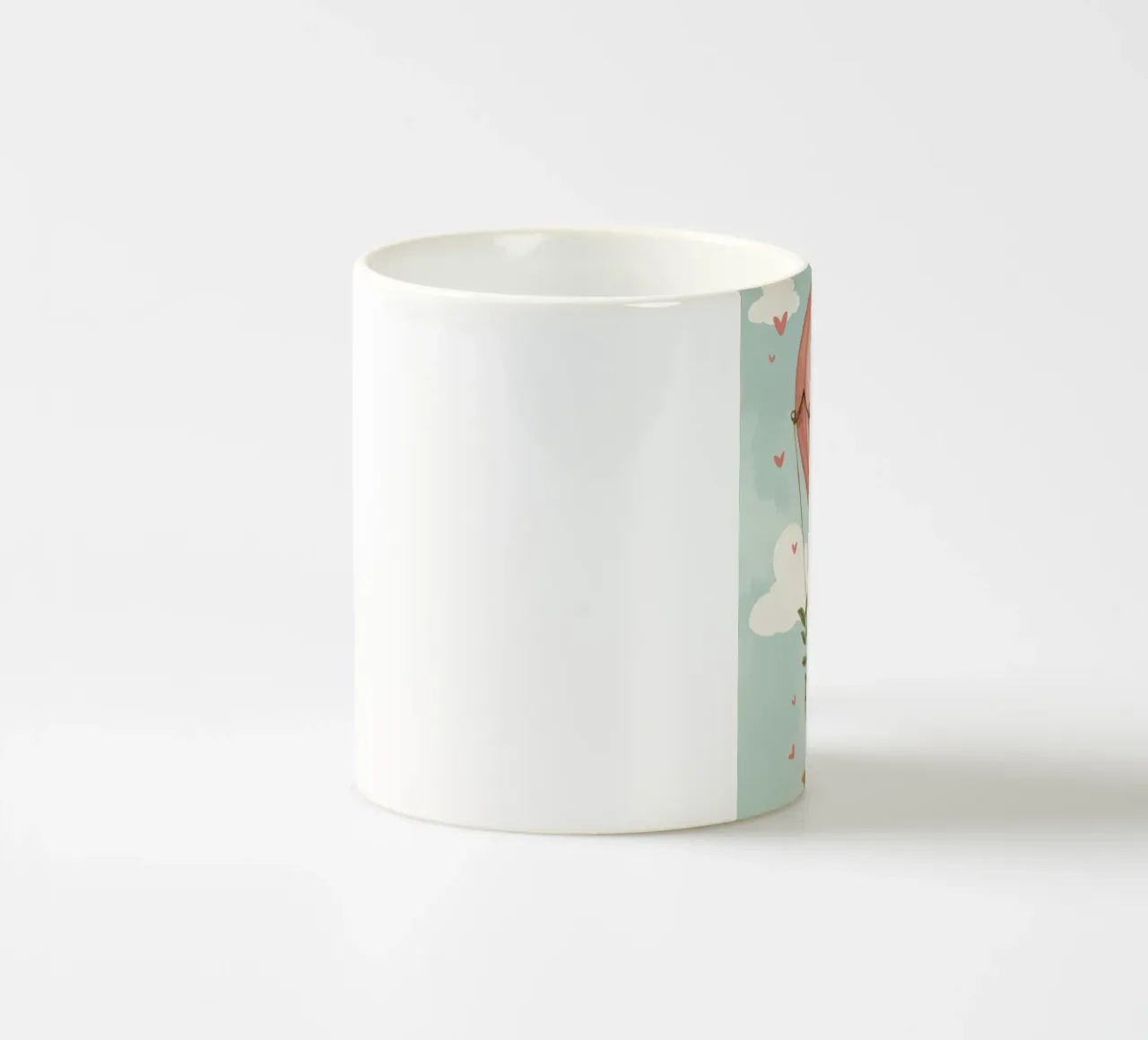 Coniglietto in tazza da tè in mongolfiera tazza in ceramica da DesignDoodle