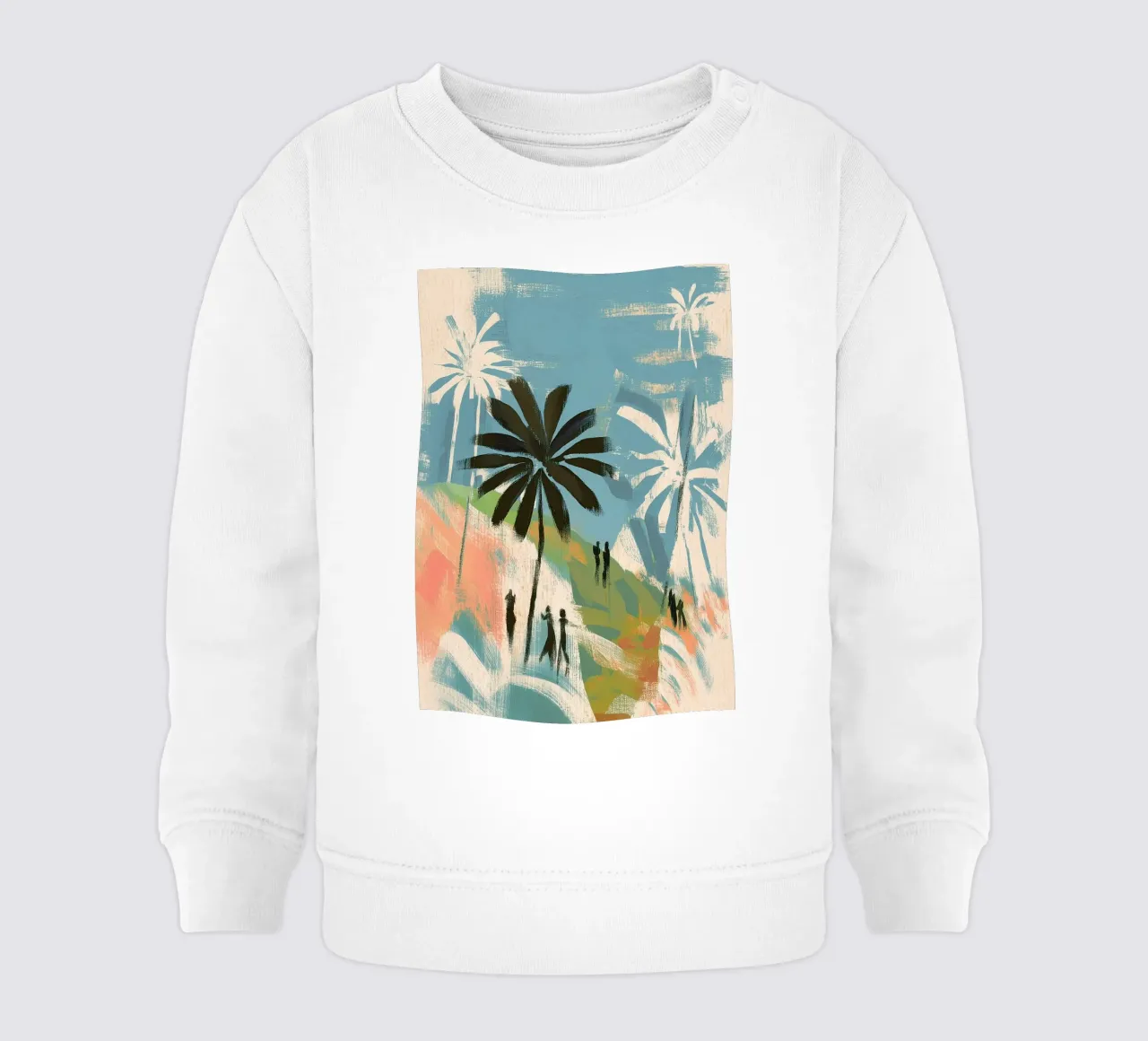 Memories Under the Palms felpa neonato da Luca