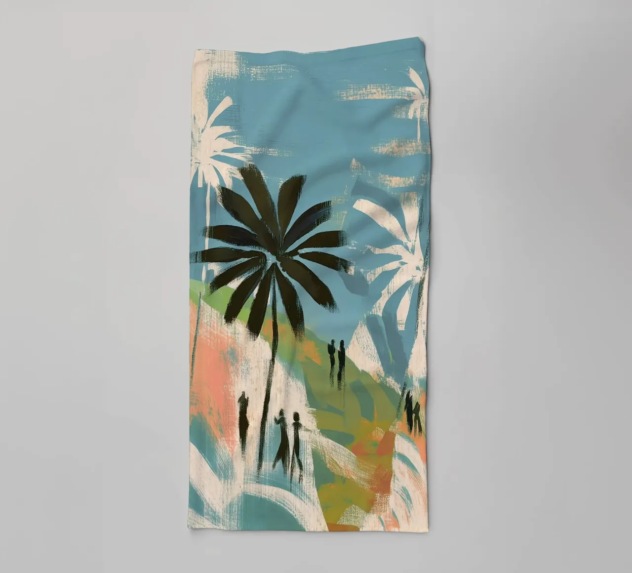 Memories Under the Palms asciugamano da bagno da Luca
