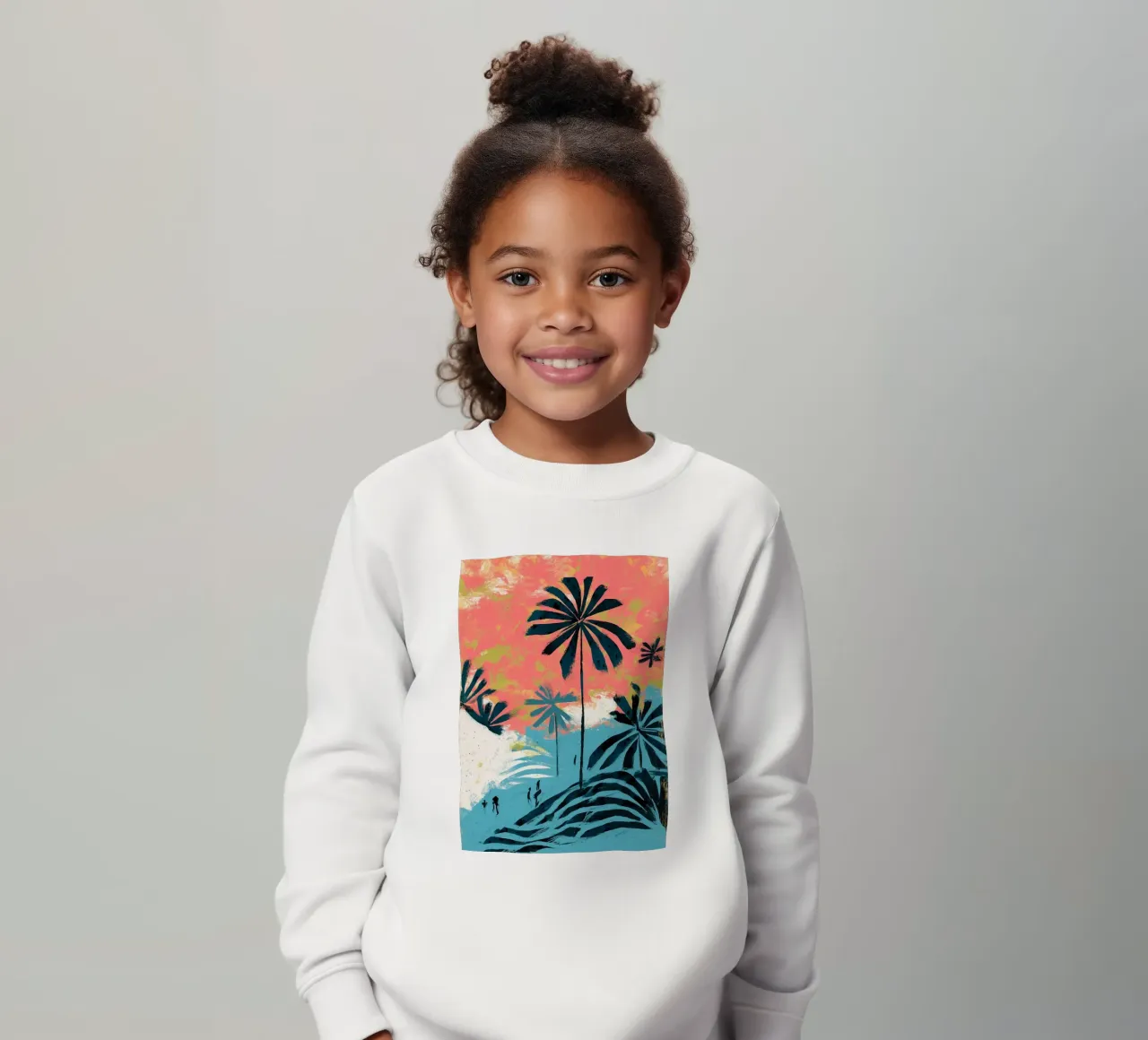 Wanderers Under the Palms felpa bambino da Luca