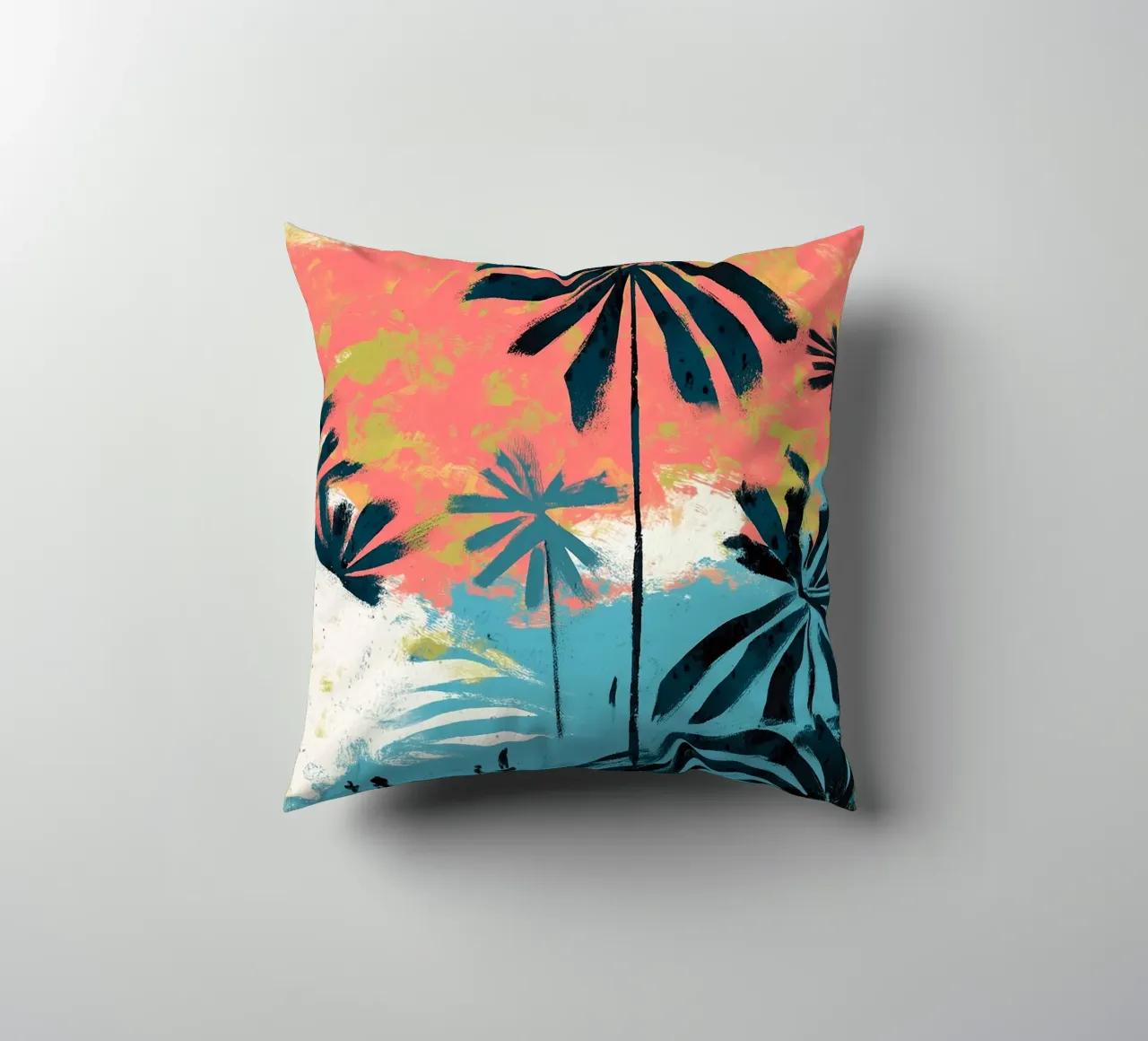 Wanderers Under the Palms cuscino da Luca