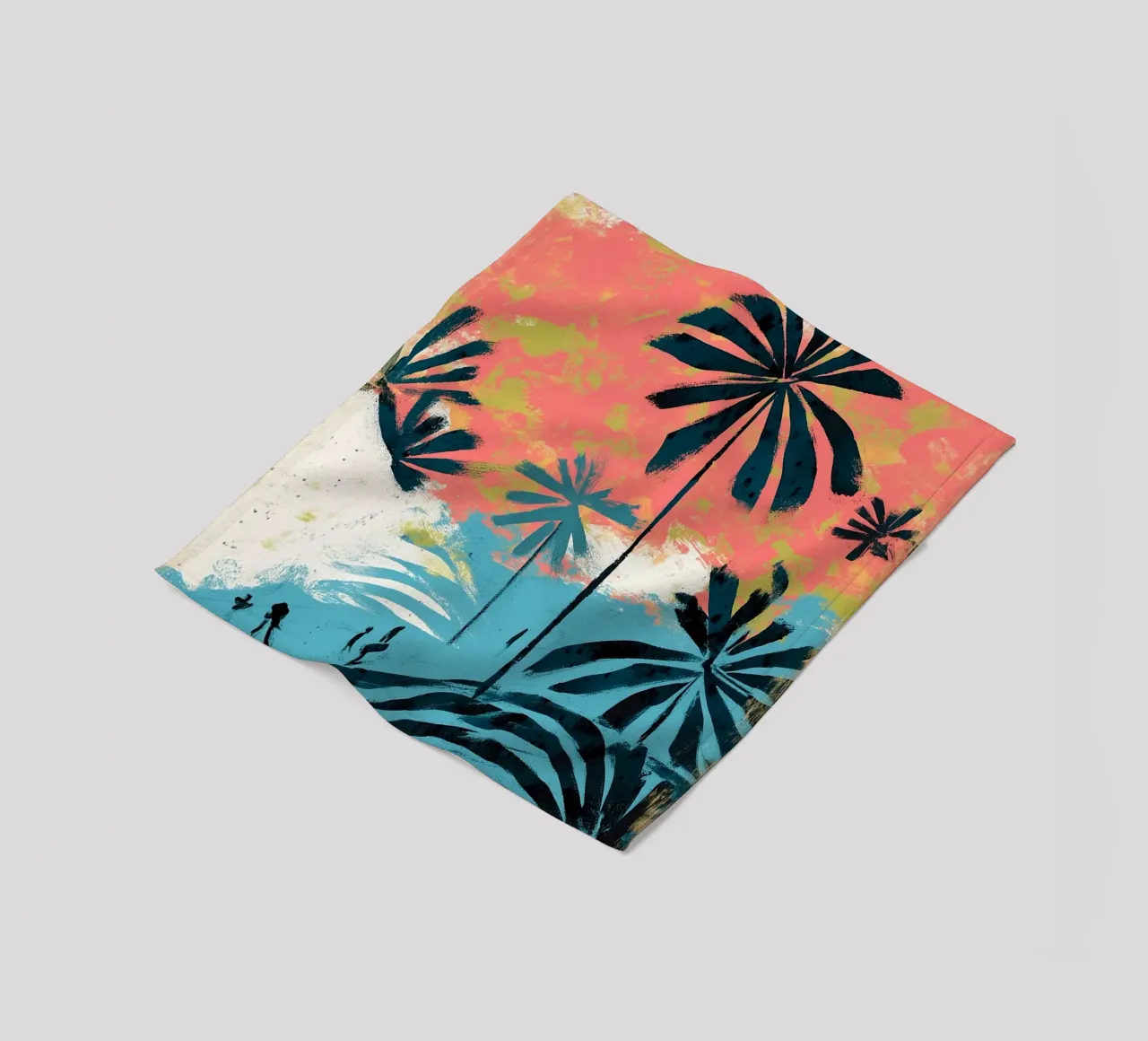Wanderers Under the Palms coperta in pile da Luca