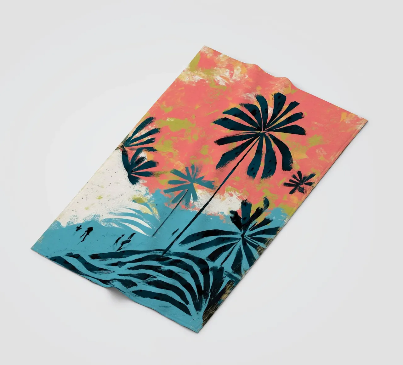 Wanderers Under the Palms coperta in pile da Luca