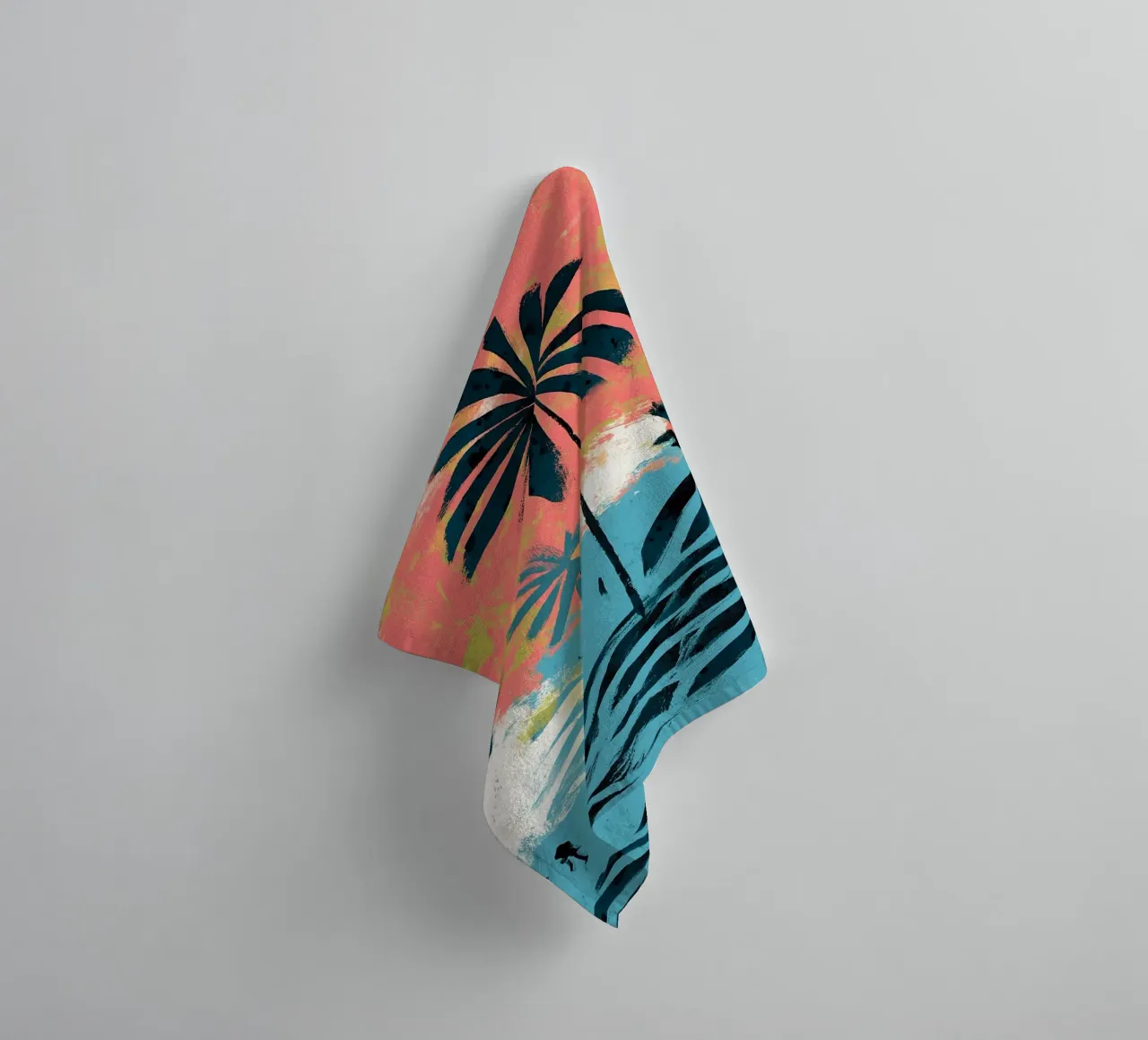 Wanderers Under the Palms asciugamano da bagno da Luca