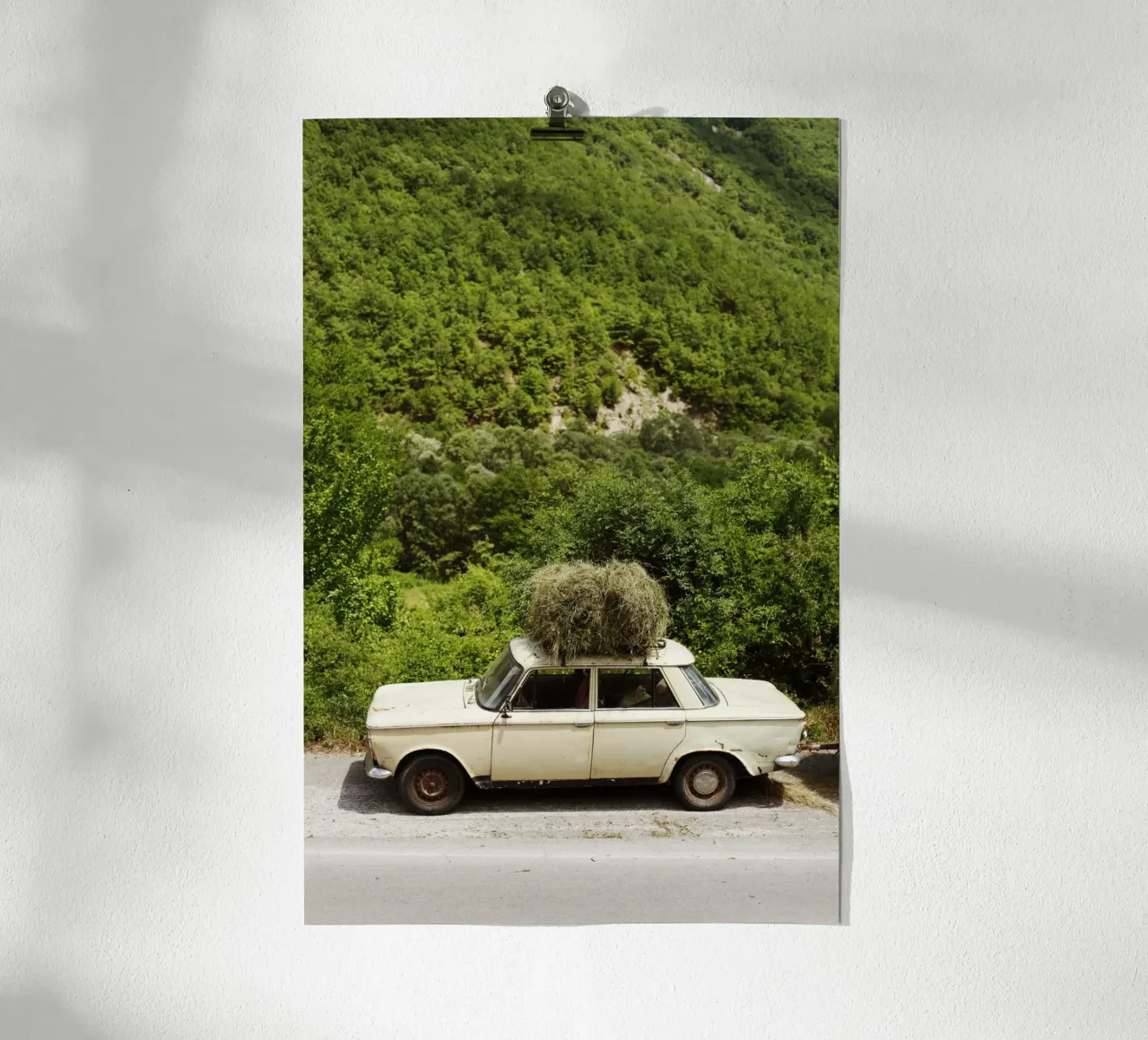 Auto in Macedonia carta hahnemühle da Simon Koy