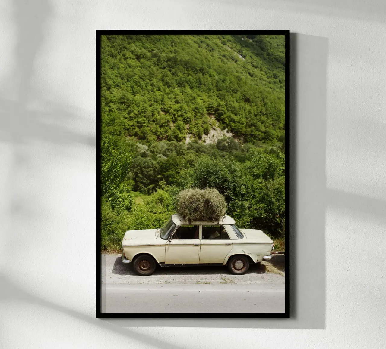 Auto in Macedonia carta hahnemühle da Simon Koy
