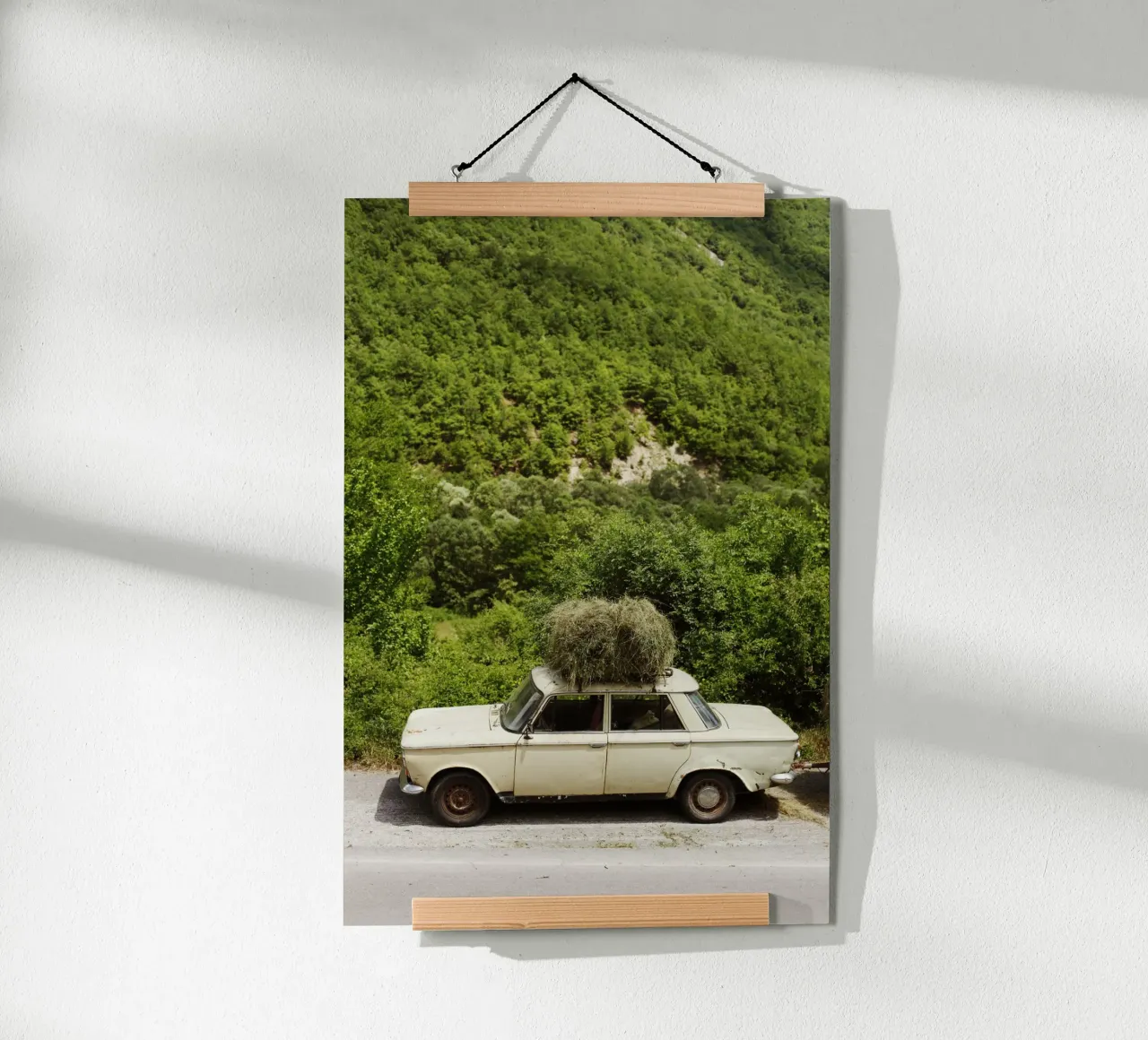 Auto in Macedonia carta hahnemühle da Simon Koy