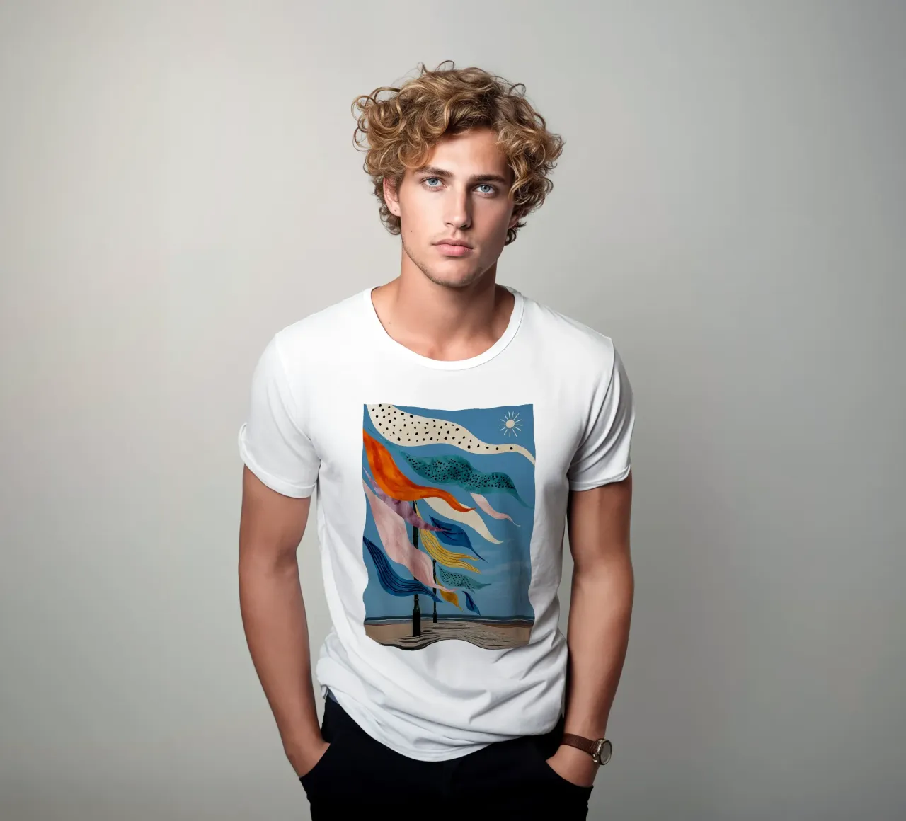 Threads of the Sky t-shirt da Luca