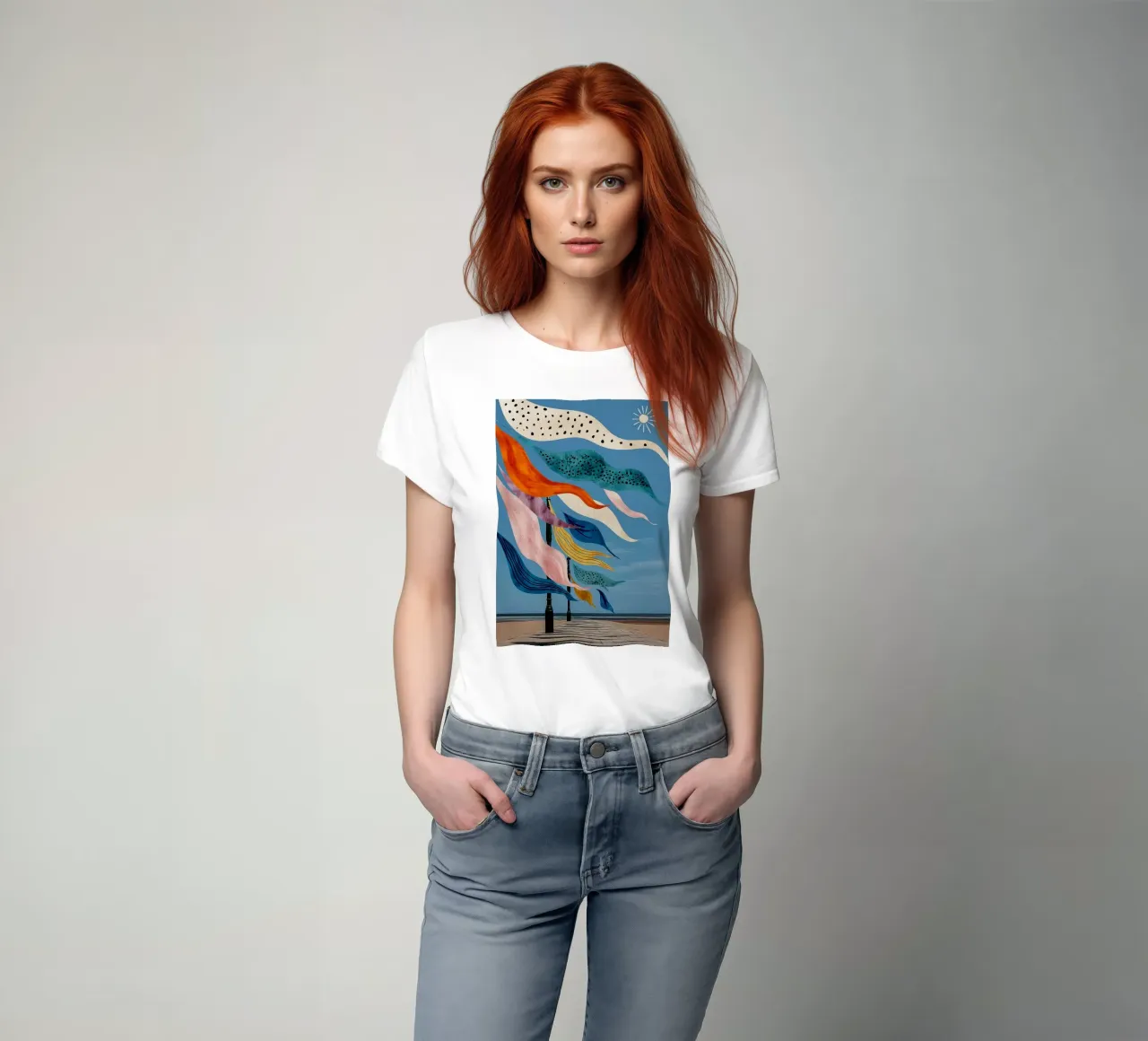 Threads of the Sky t-shirt da Luca