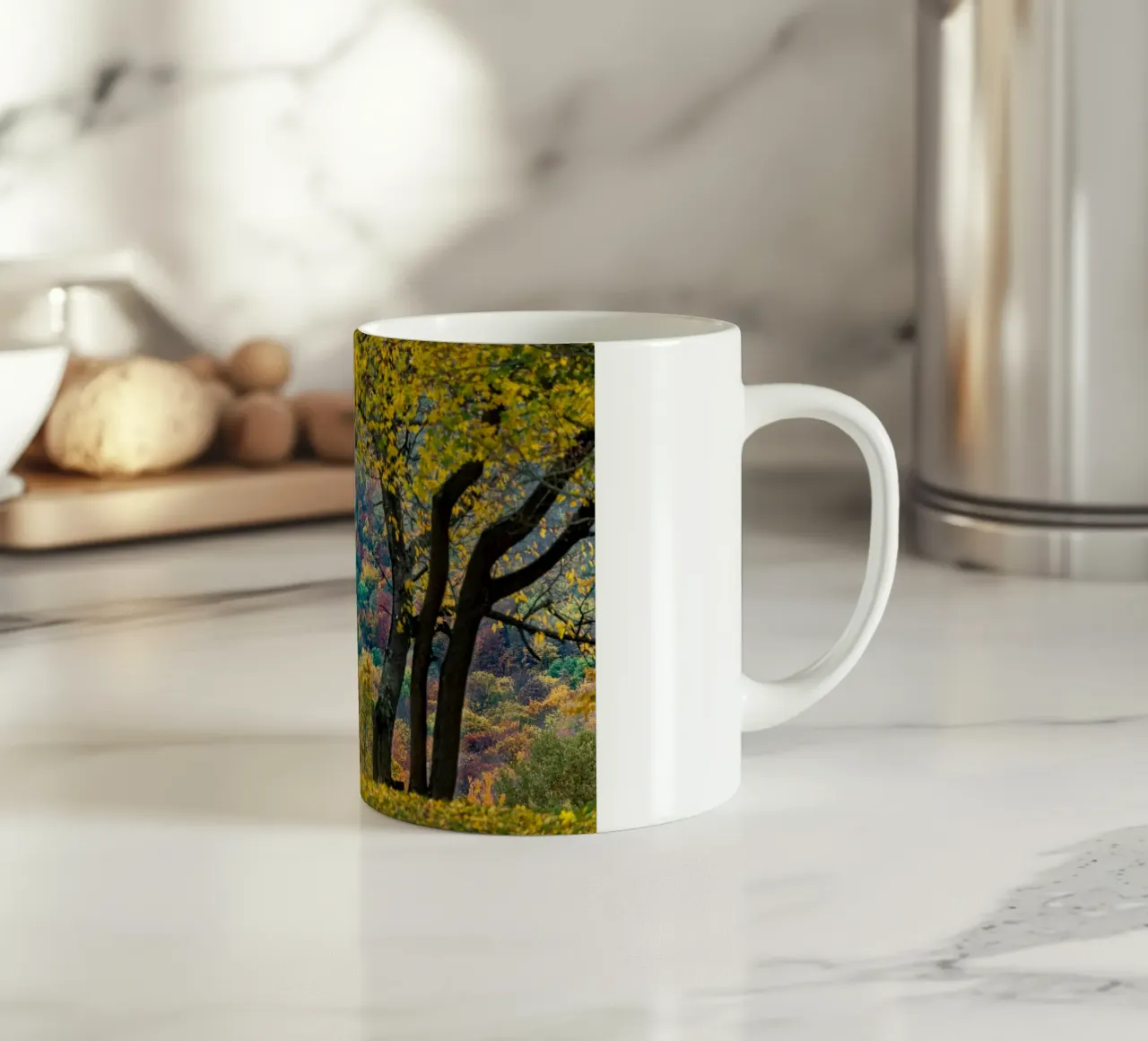 Colori d'autunno tazza in ceramica da anderm