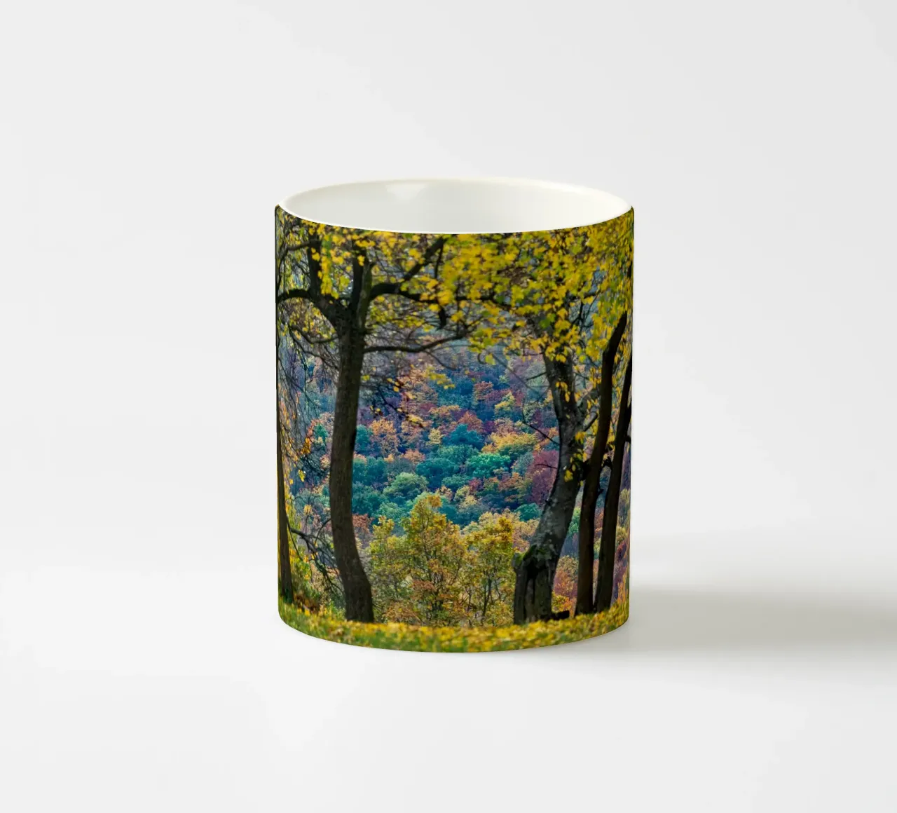 Colori d'autunno tazza in ceramica da anderm