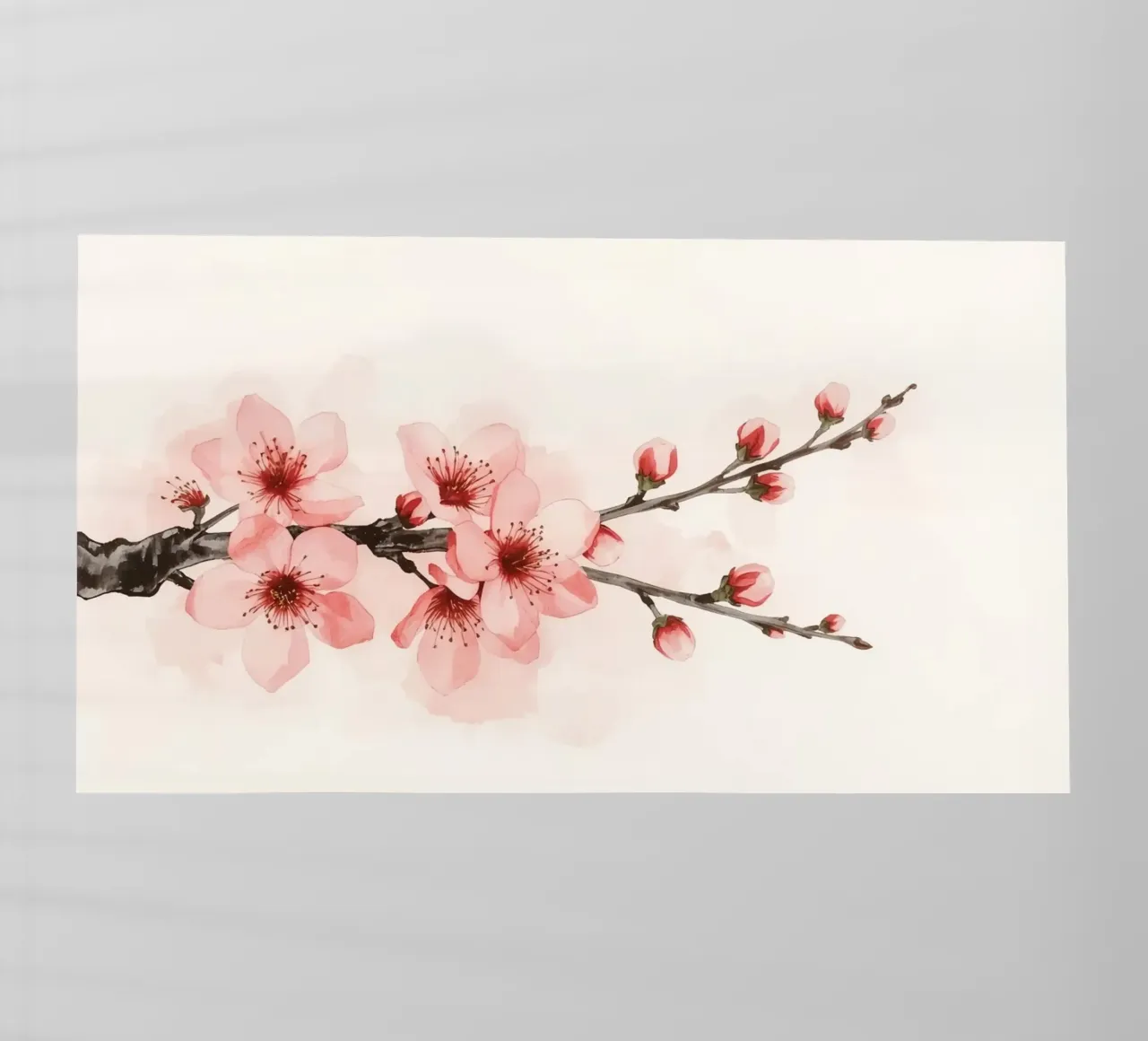 Ramo dei ciliegi in fiore pellicola backlit da DesignDoodle