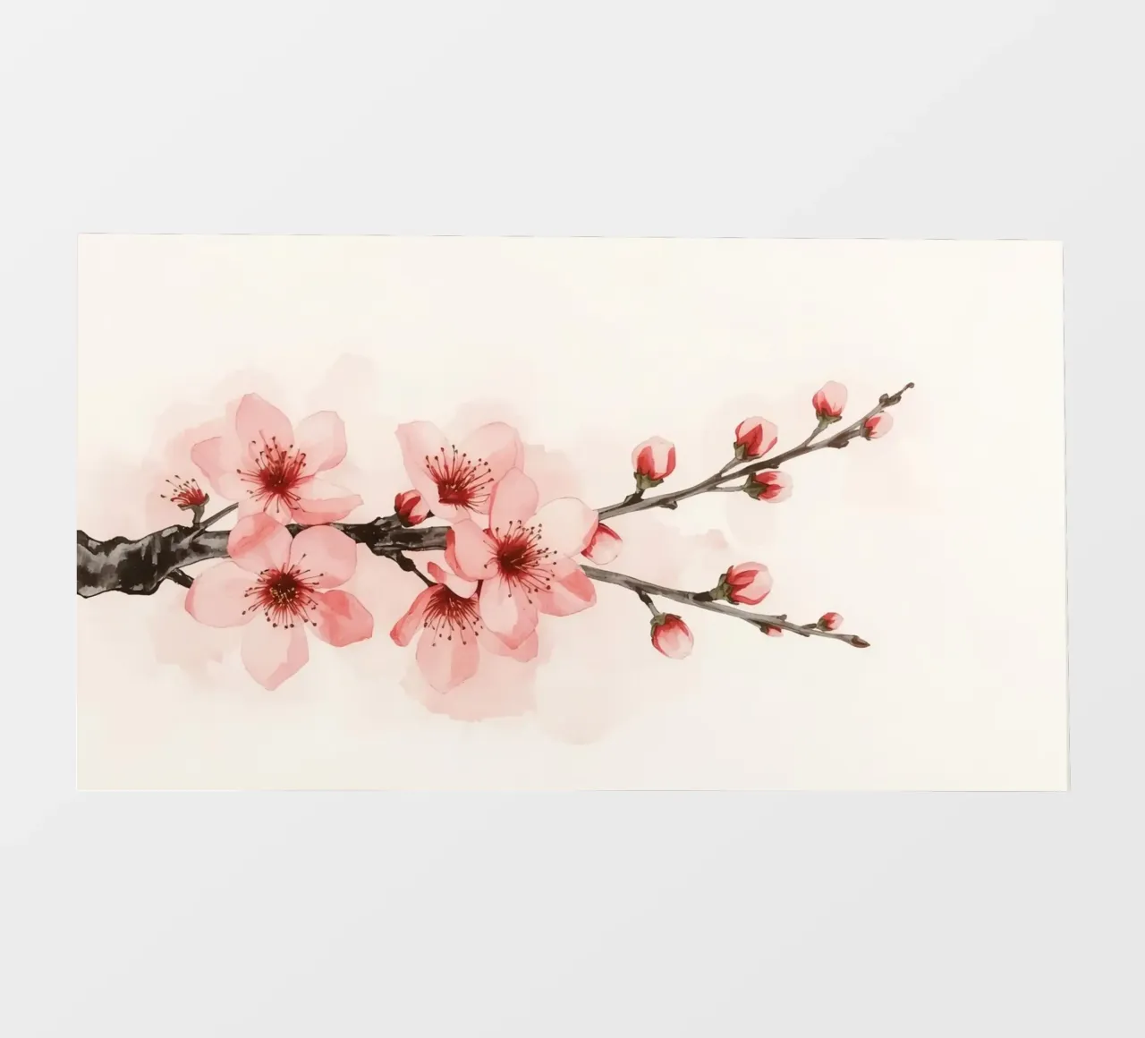 Ramo dei ciliegi in fiore pellicola backlit da DesignDoodle