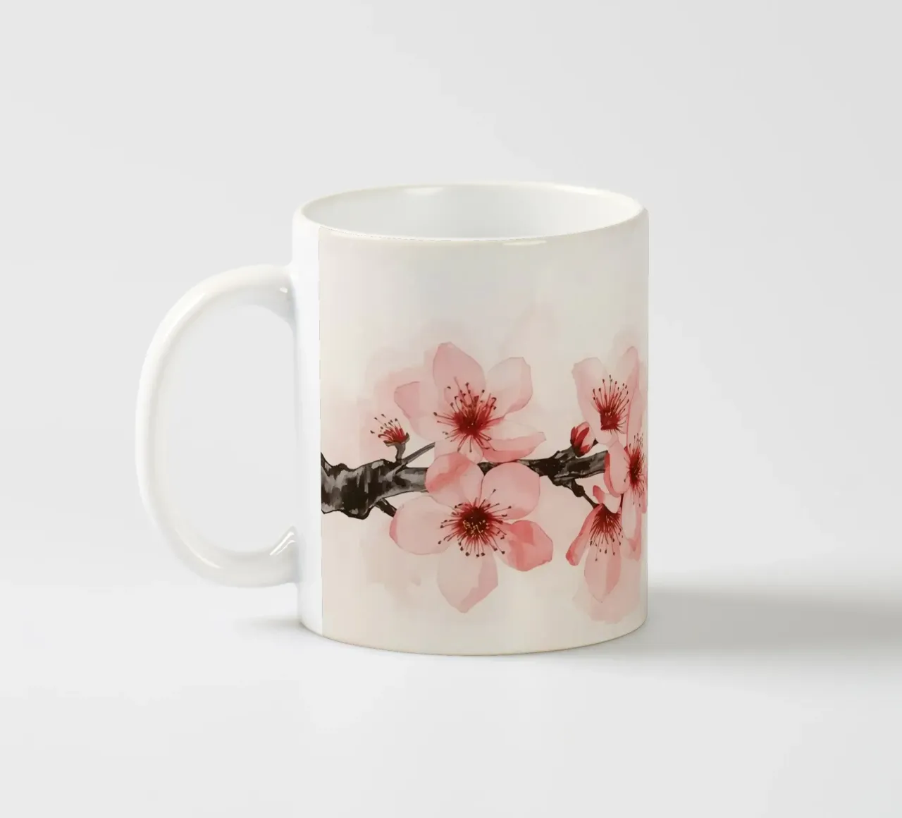 Ramo dei ciliegi in fiore tazza in ceramica da DesignDoodle
