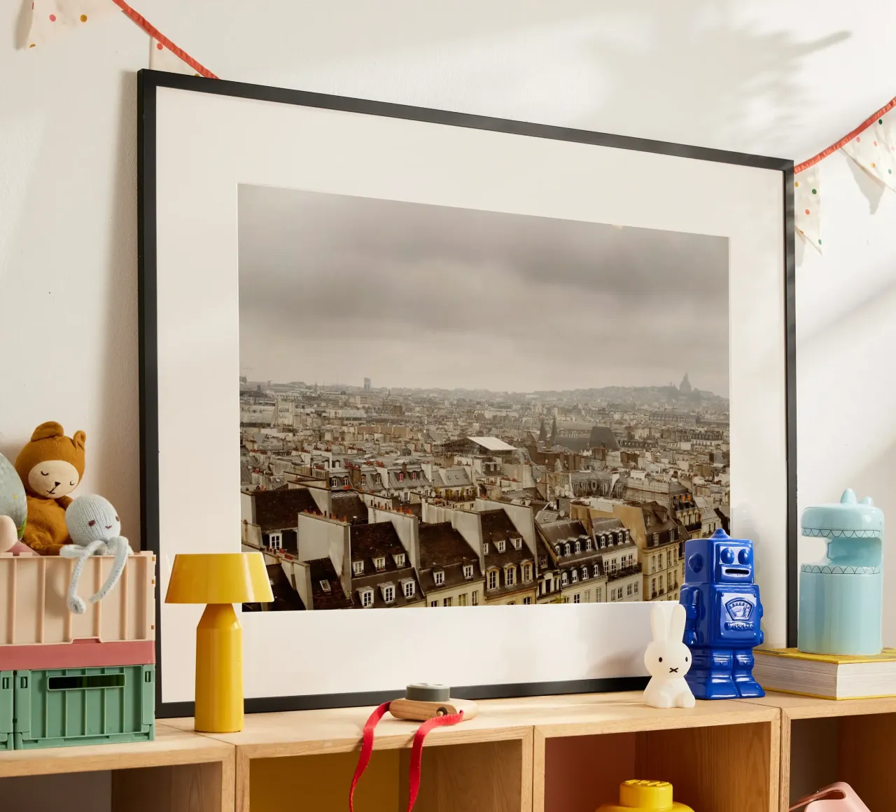 Tetti su Parigi carta hahnemühle da Simon Koy