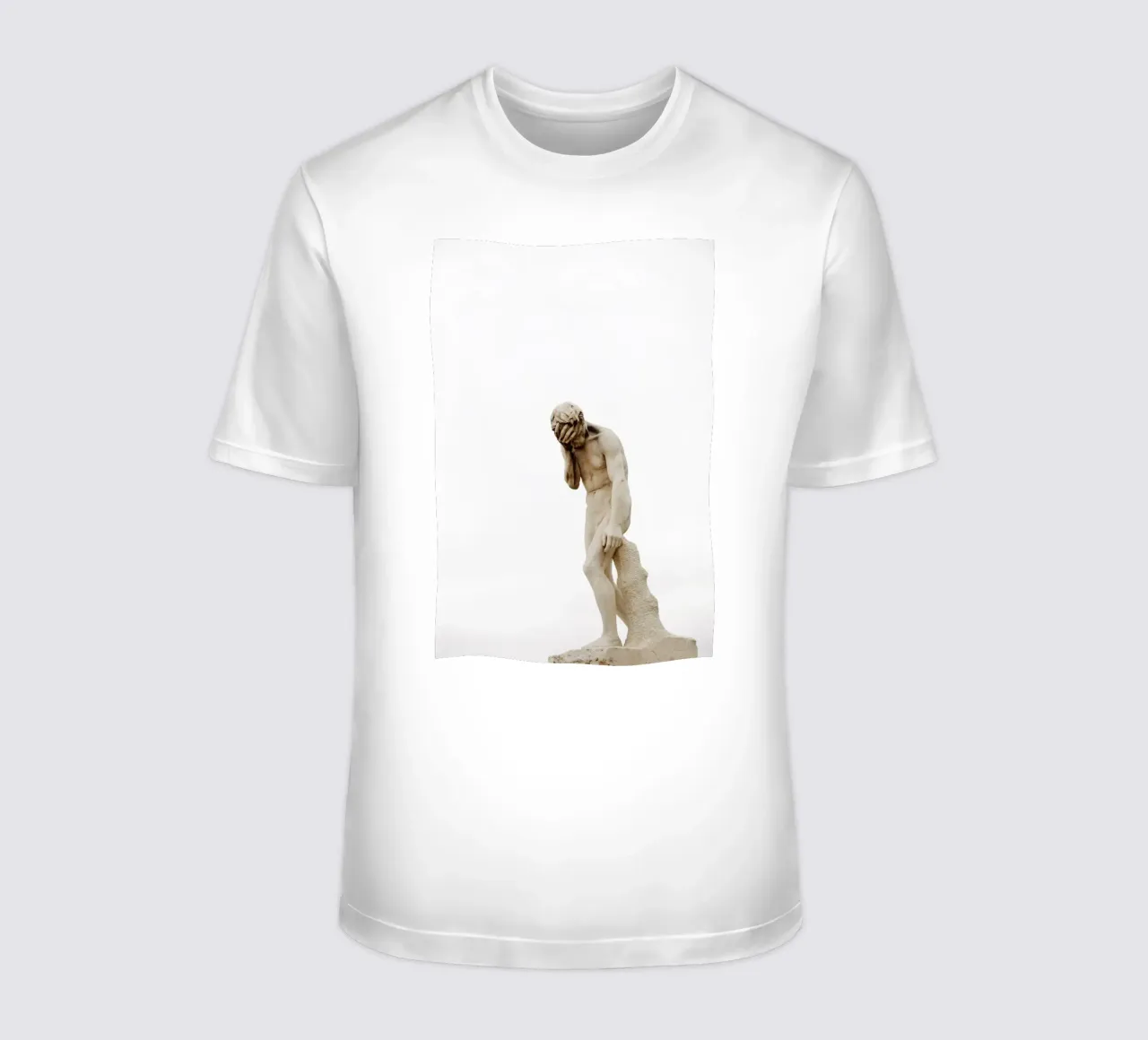 Statua a Parigi t-shirt da Simon Koy