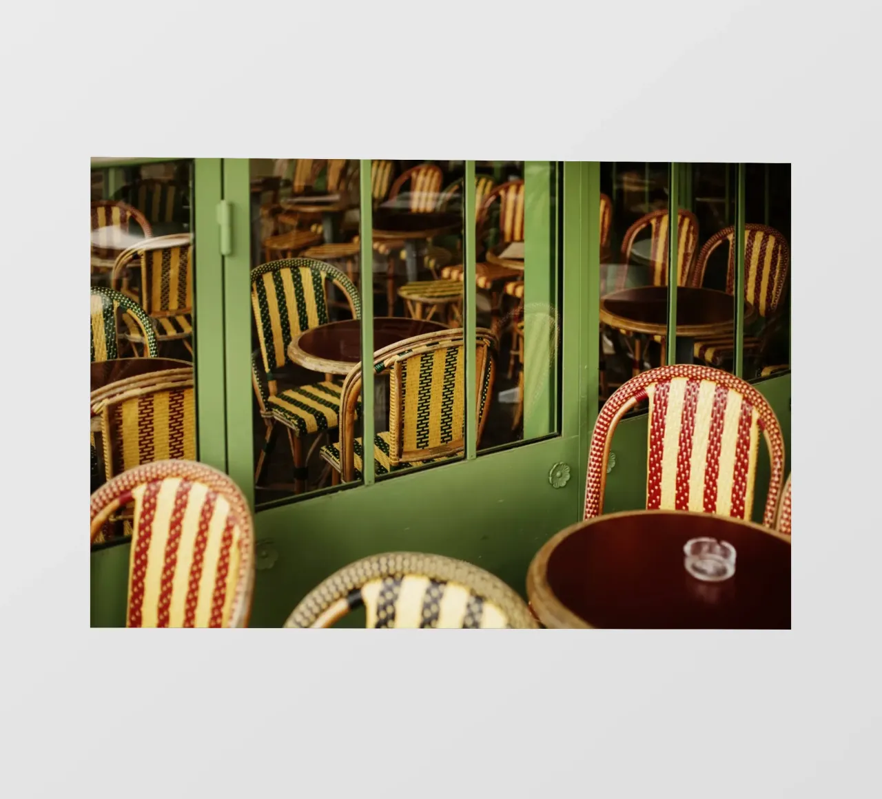 Caffè a Parigi pellicola backlit da Simon Koy