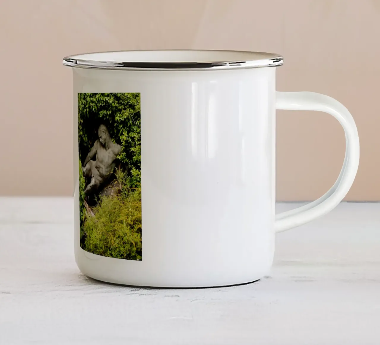 Statua, Parigi (Francia) tazza in smalto da Simon Koy