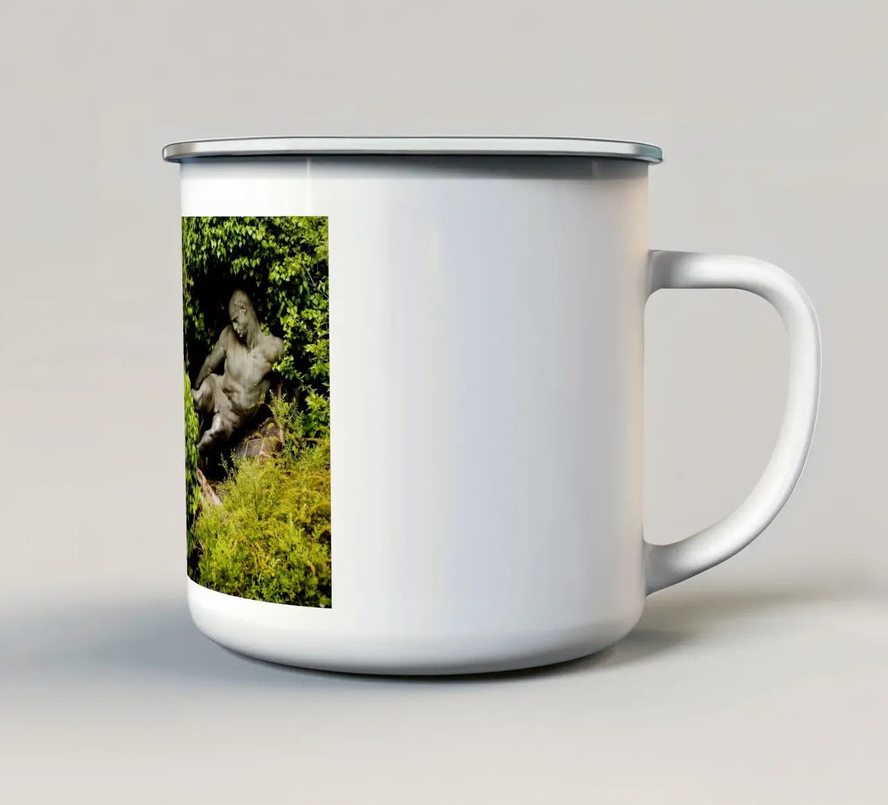 Statua, Parigi (Francia) tazza in smalto da Simon Koy