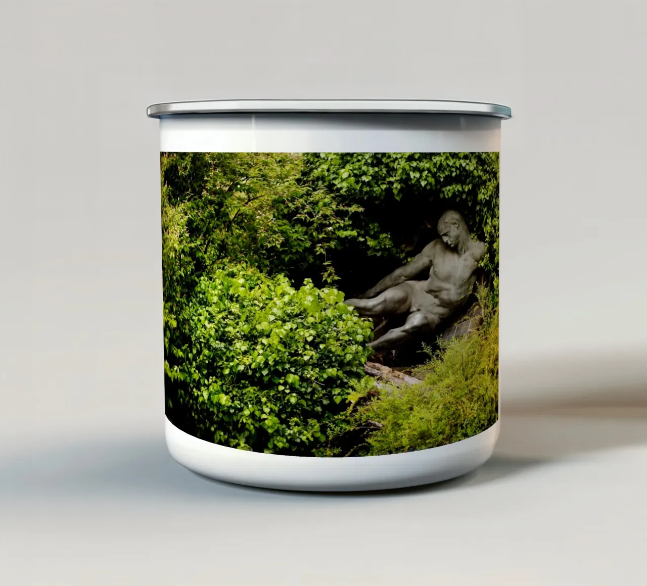 Statua, Parigi (Francia) tazza in smalto da Simon Koy