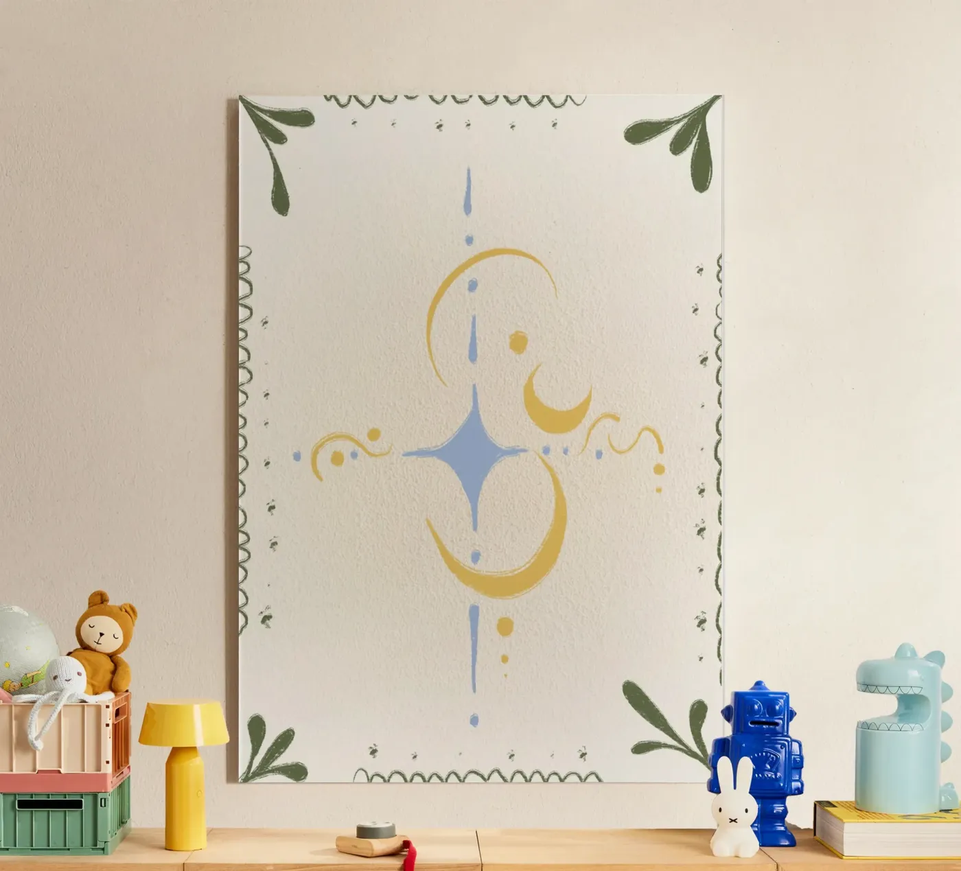 Flow with the Moon plexiglass da Filiz Sieben