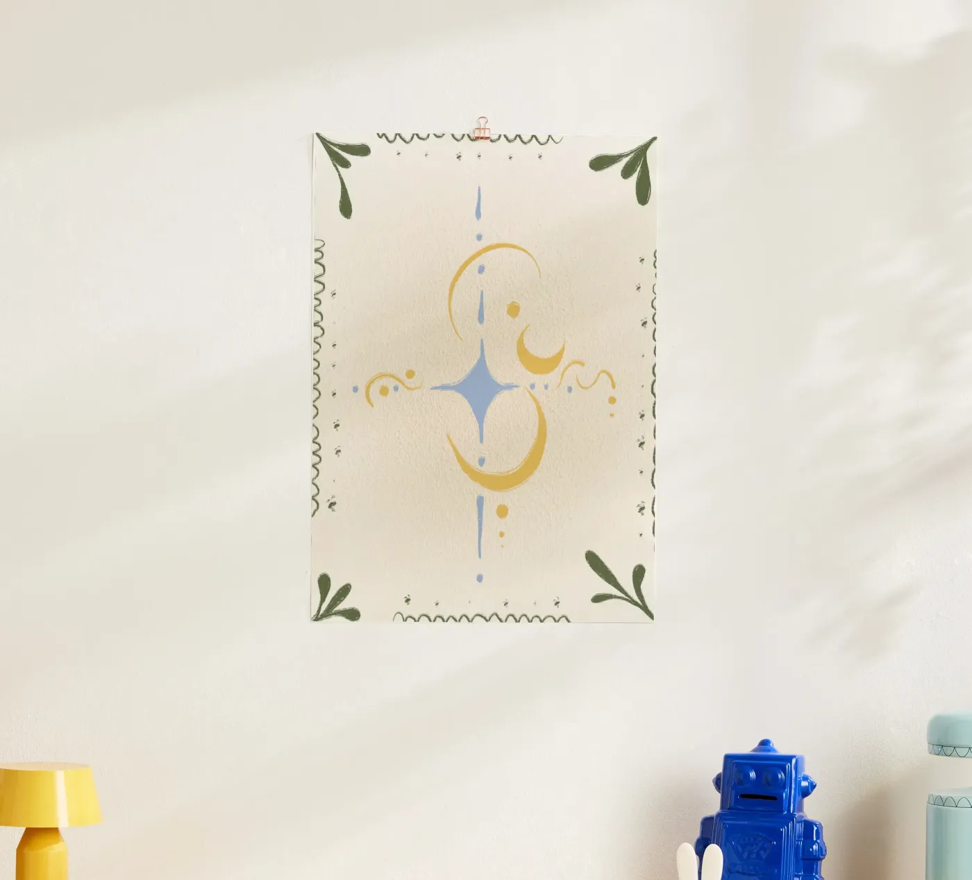 Flow with the Moon poster da Filiz Sieben