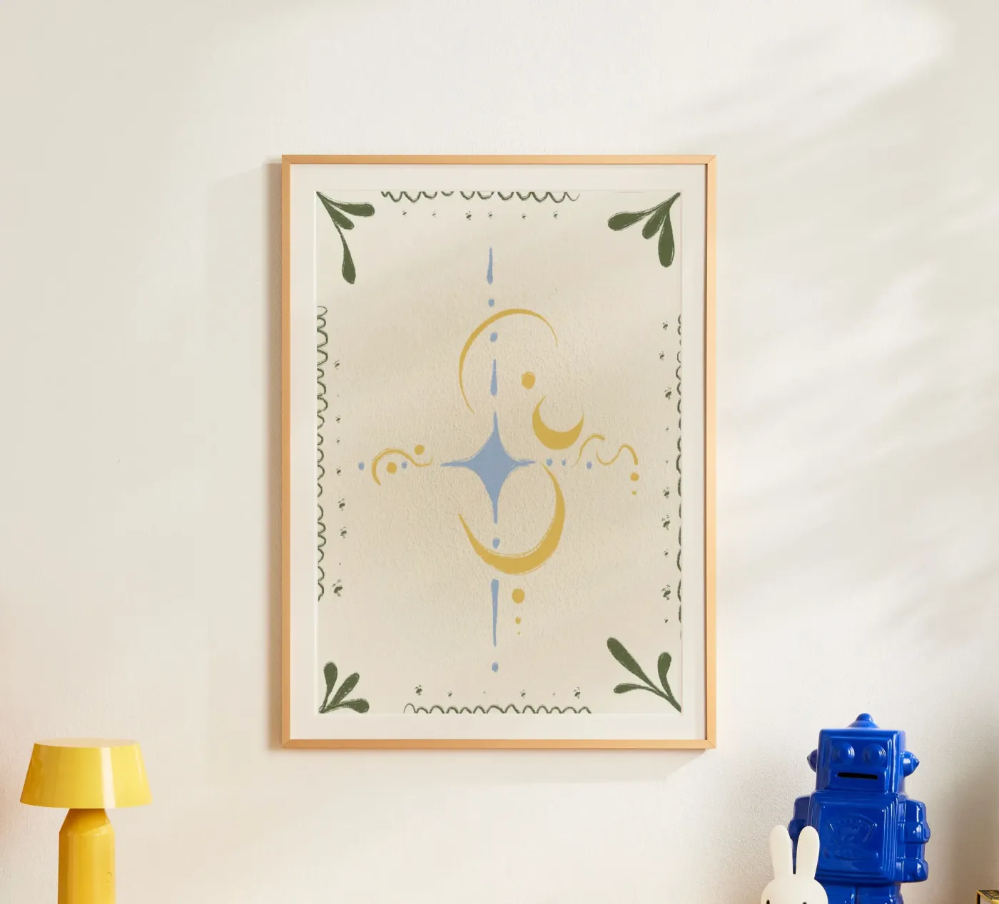 Flow with the Moon poster da Filiz Sieben