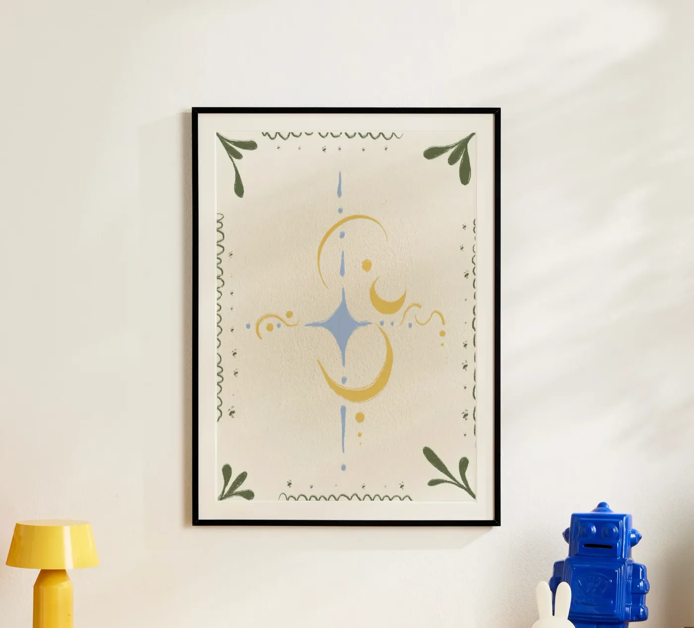 Flow with the Moon poster da Filiz Sieben