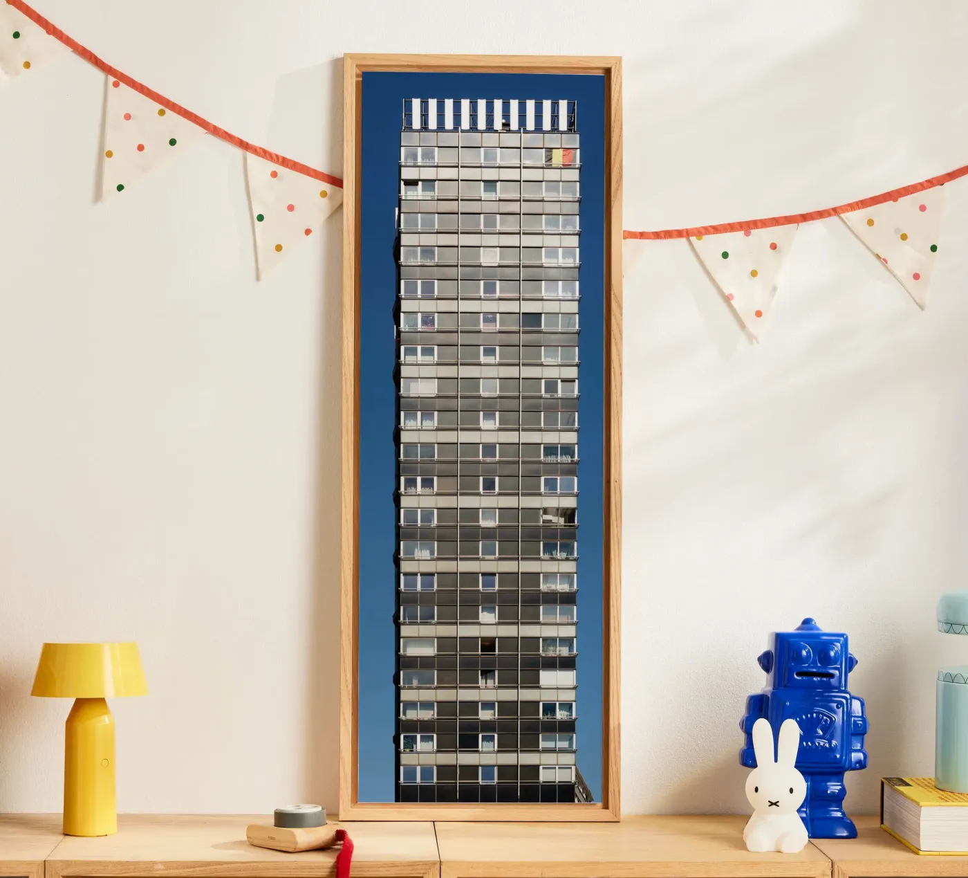 High-rise building in Liège (Belgium) Acryl-Glas von fotokunst