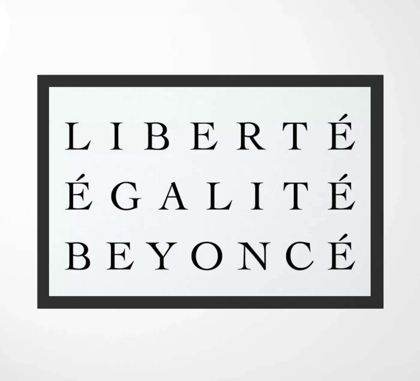 LIBERTÉ doormat by Studio One