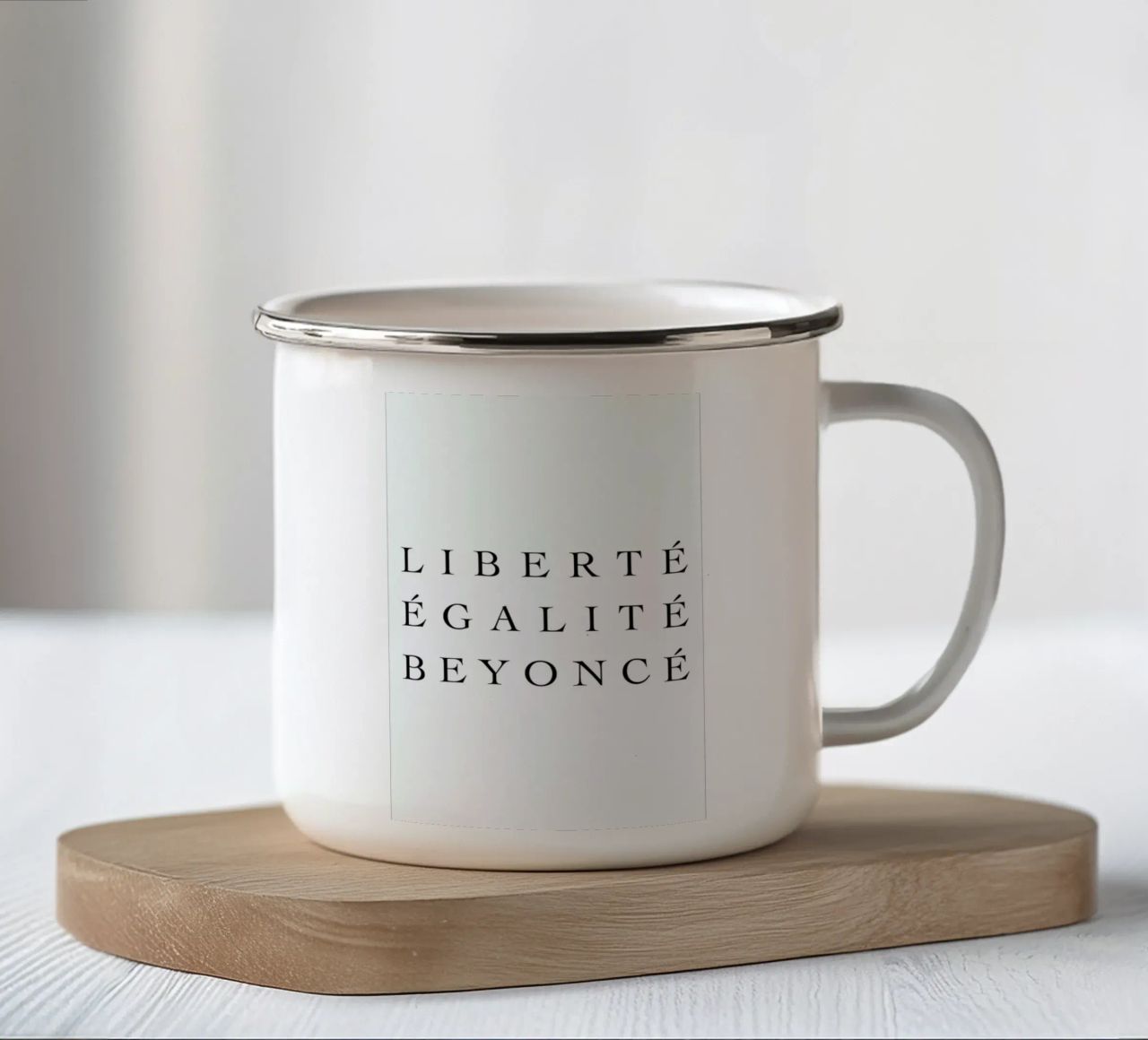 LIBERTÉ tazza in smalto da Studio One