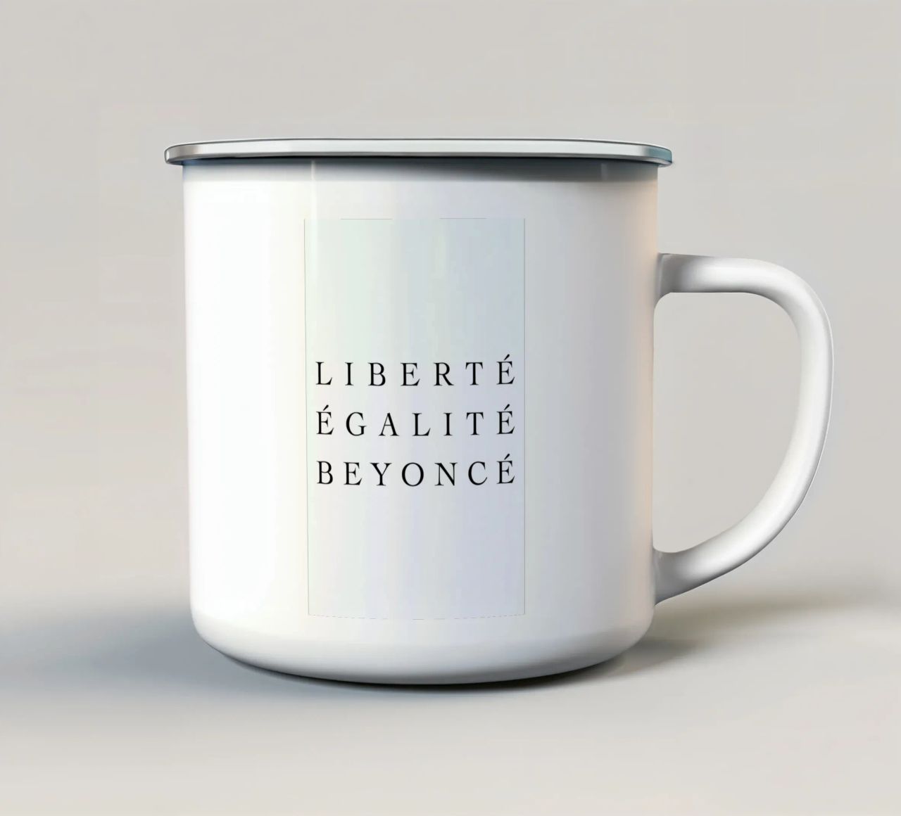 LIBERTÉ tazza in smalto da Studio One