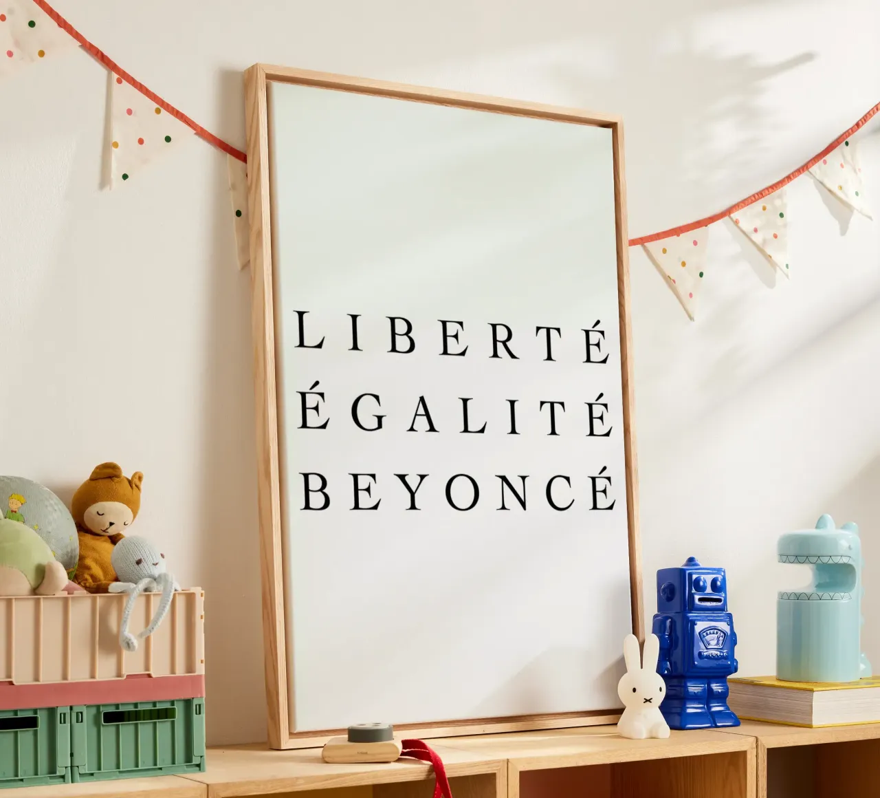 LIBERTÉ tela con Cornice a cassetta da Studio One