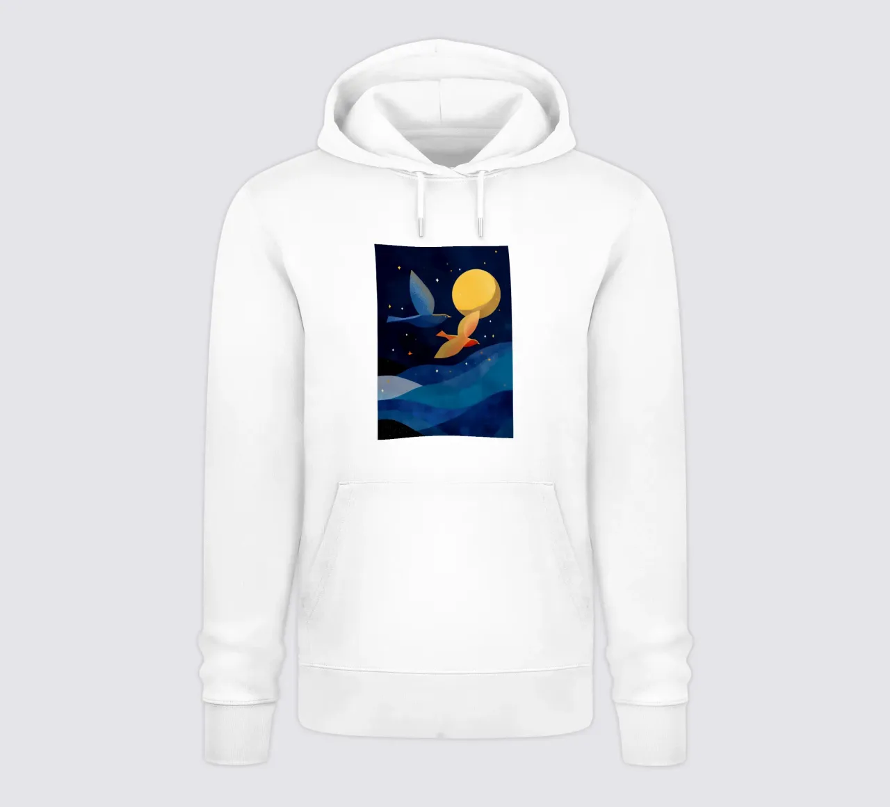 Moonlit Flight felpa con cappuccio da Luca