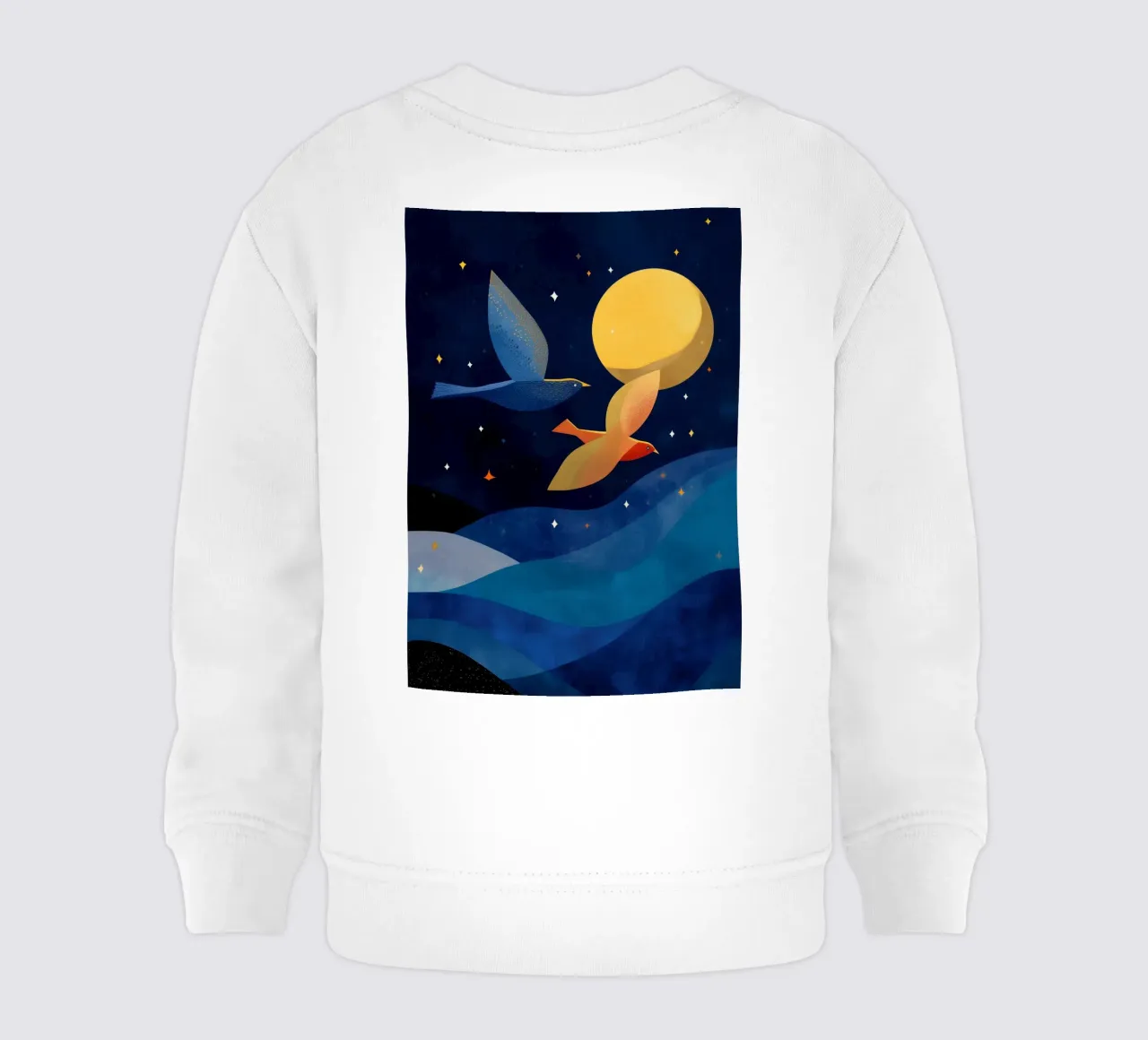 Moonlit Flight felpa neonato da Luca