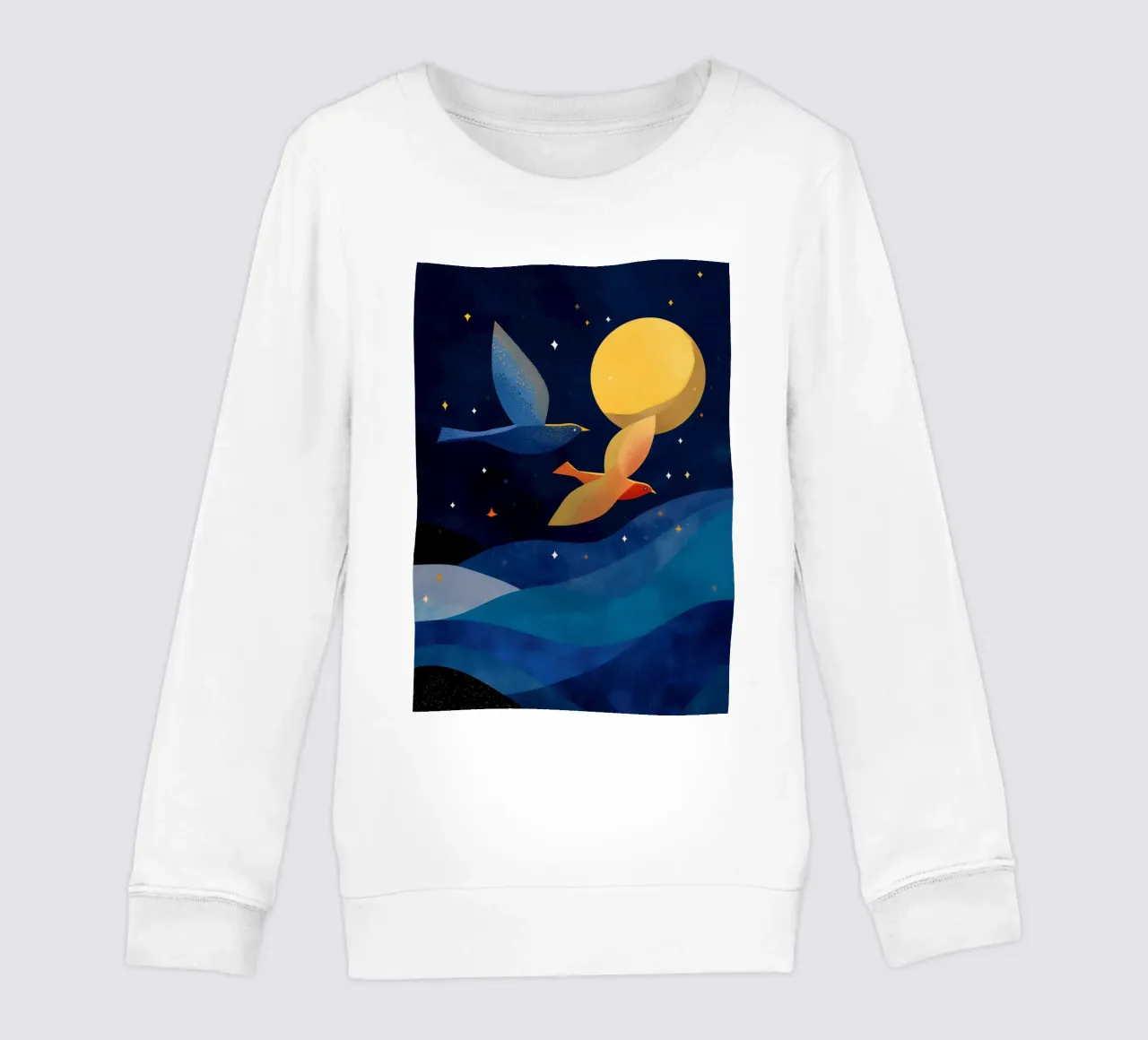 Moonlit Flight felpa bambino da Luca