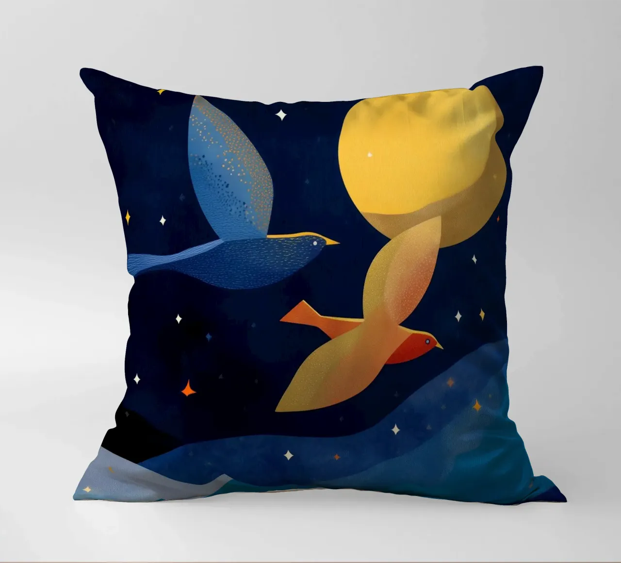 Moonlit Flight cuscino da Luca
