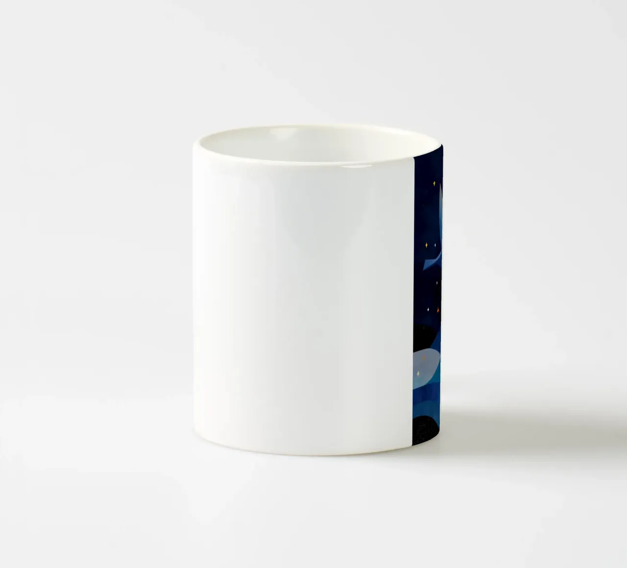 Moonlit Flight tazza in ceramica da Luca