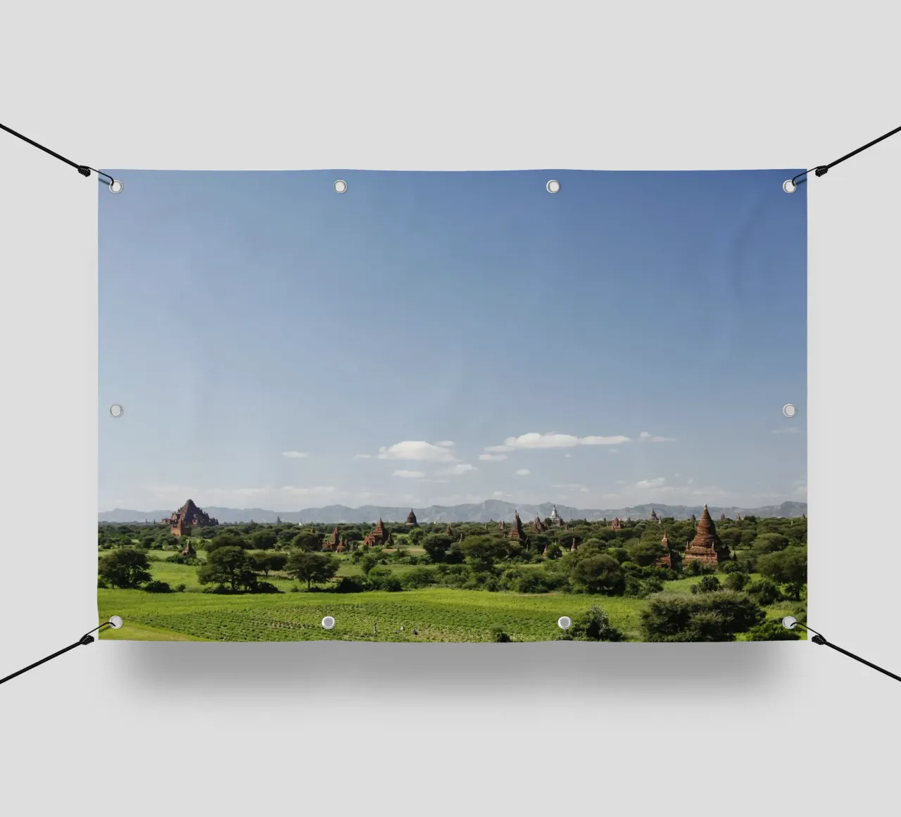 Myanmar, Bagan telo in pvc da Simon Koy